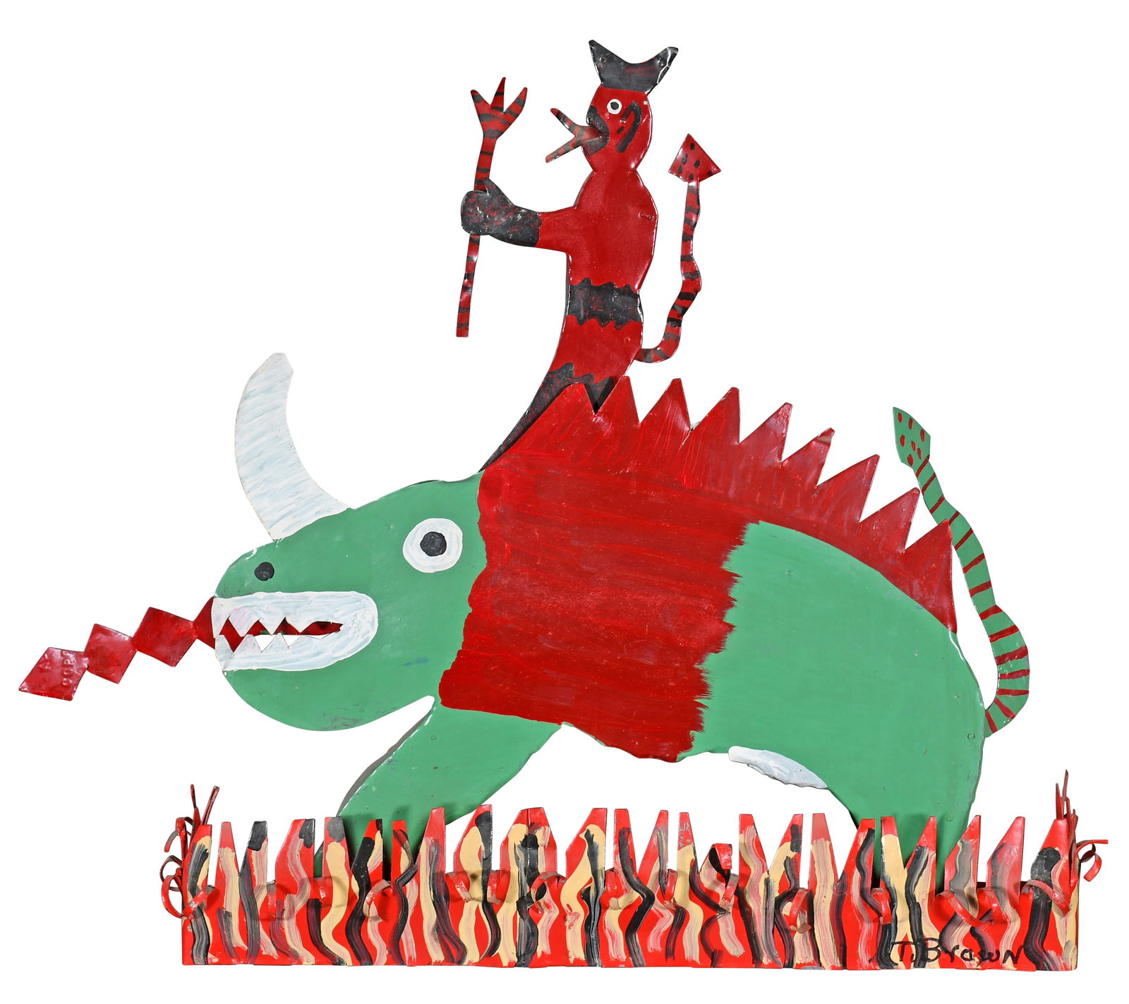 Tubby Brown. Satan Riding Hell Hog. (1 of 3)