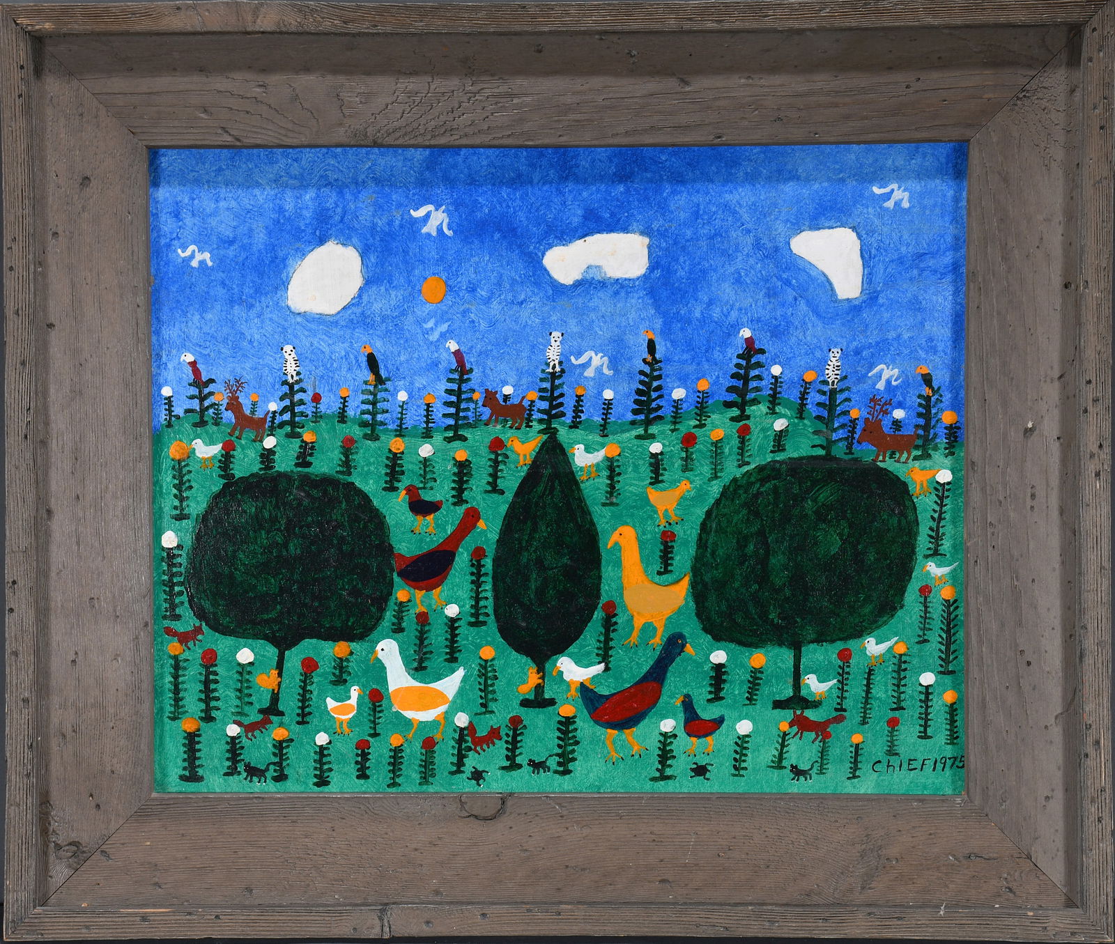 Chief Wiley. Birds and Young. (1 of 6)