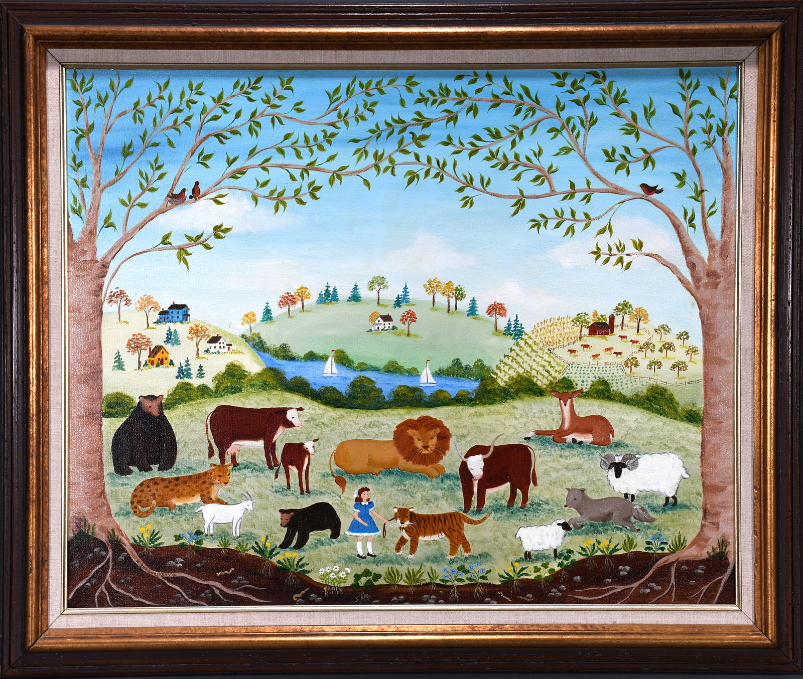 Helen Smagorinsky. Peaceable Kingdom. (1 of 4)