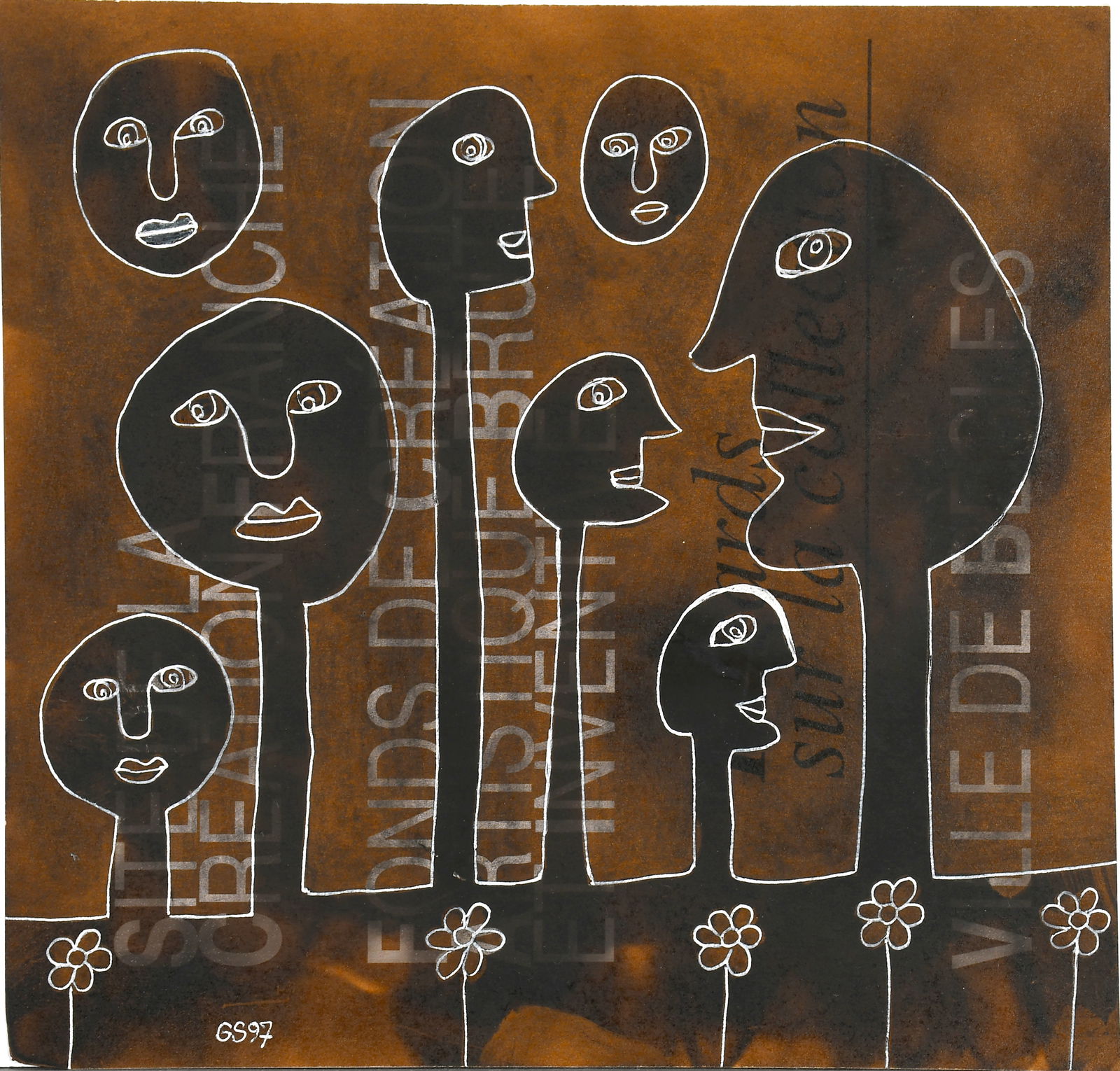 Gerard Sendrey. Growing Heads. (1 of 2)