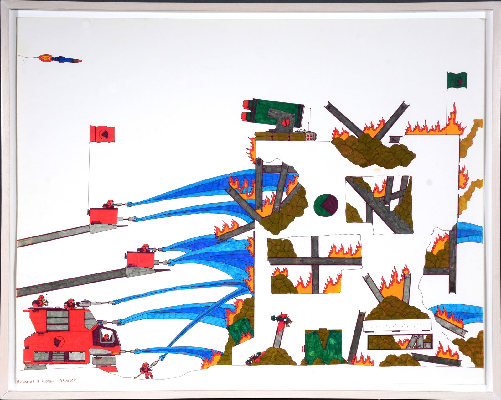 James S. Wong. Fire Fighter. (1 of 3)