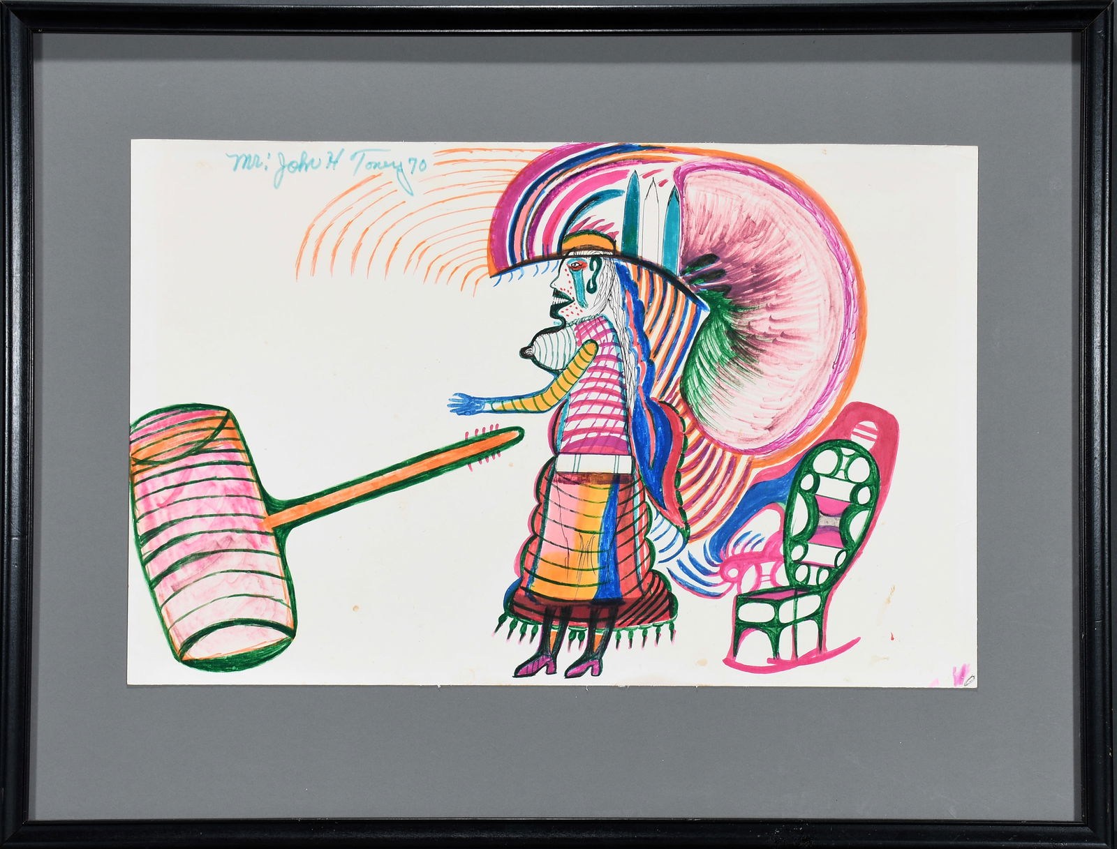 Mr. John Toney. Dropping The Hammer. (1 of 3)