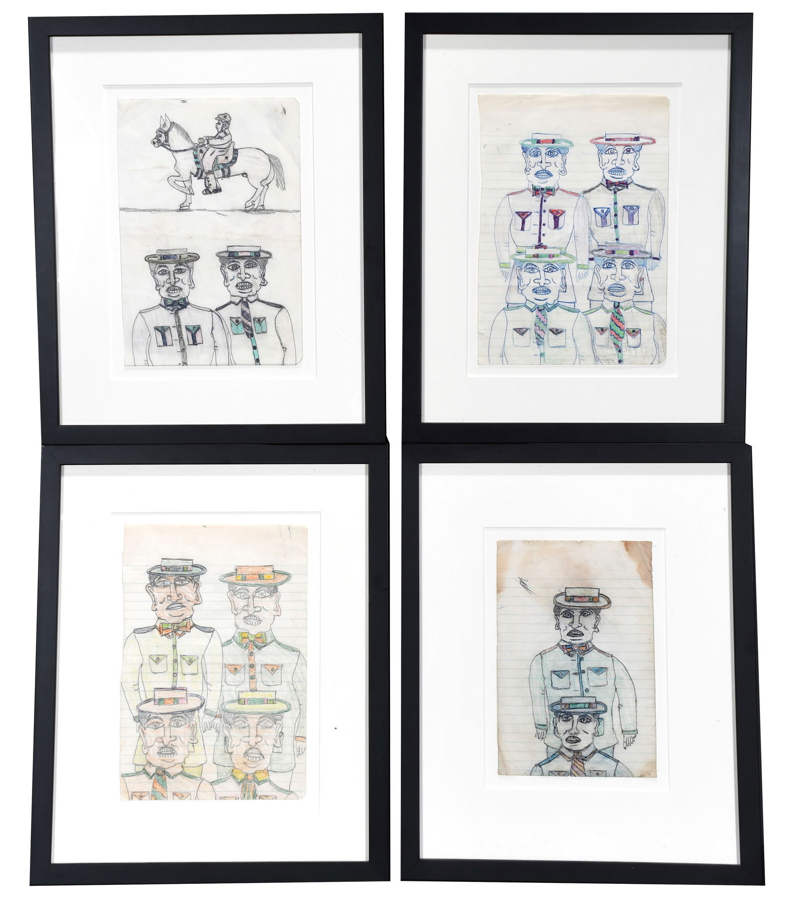 Rev. L.T. Thomas. Four Works of Men in Uniform. (1 of 2)