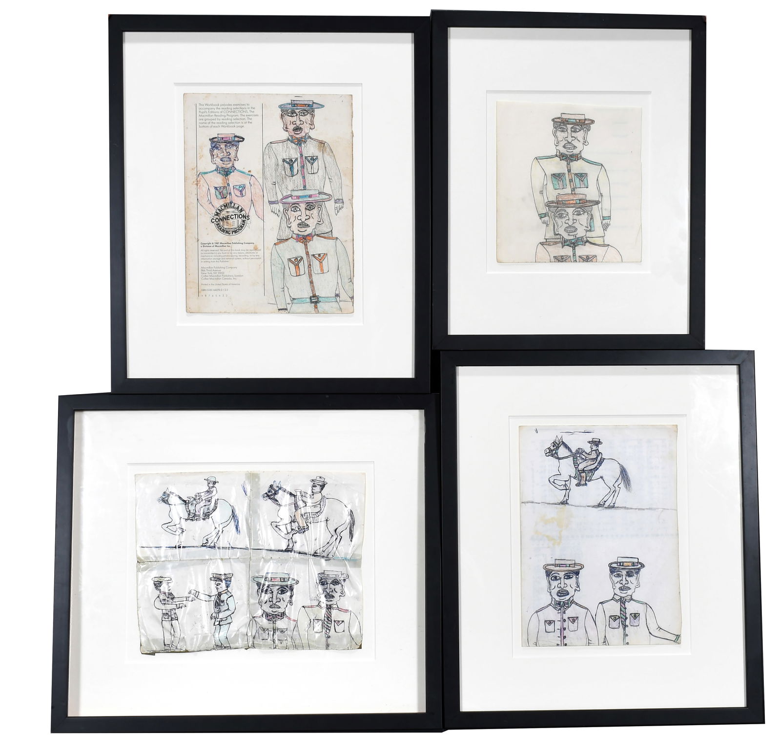 Rev. L.T. Thomas. Four Large Works. (1 of 2)