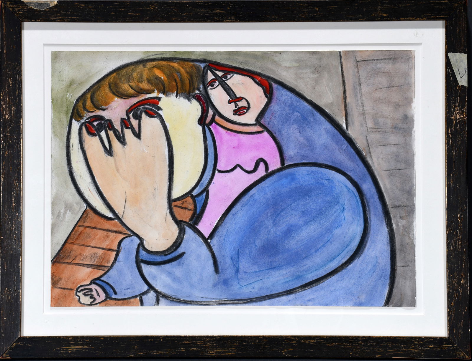 Albert Louden. Crying. (1 of 2)