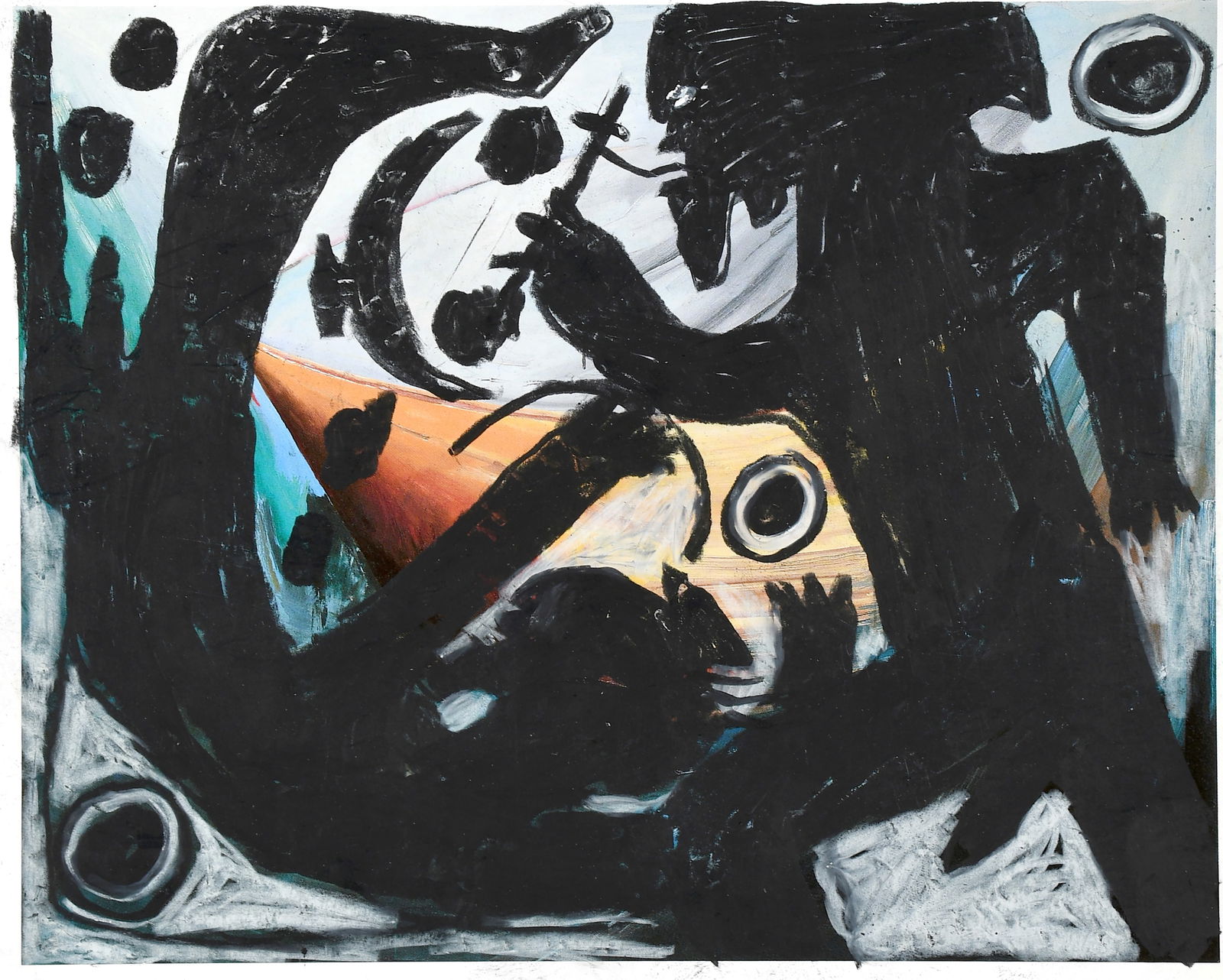 Francois Burland. Ying and Yang Figures. (1 of 1)