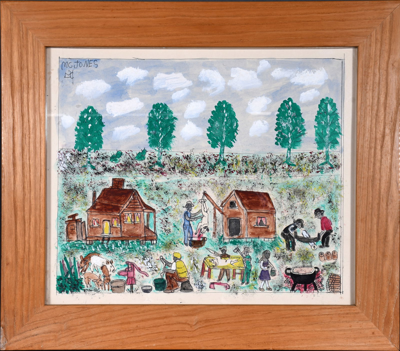 M.C. 5 Cent Jones. Hog Killing. (1 of 4)