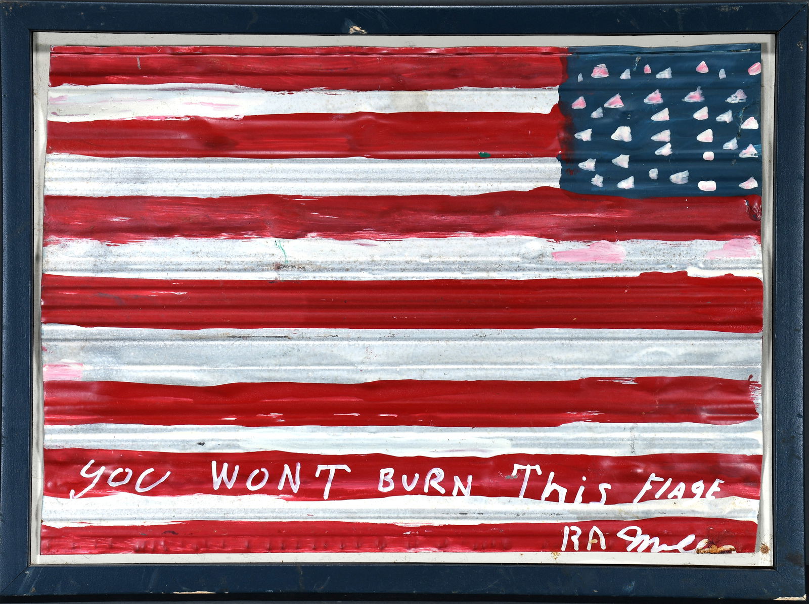 R.A. Miller. You Won't Burn This Flag. (1 of 1)