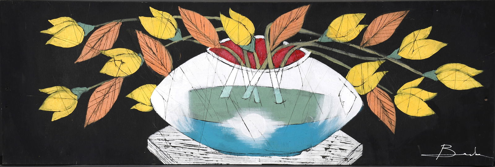 Michael Banks. Flowers In A Vase. (1 of 2)