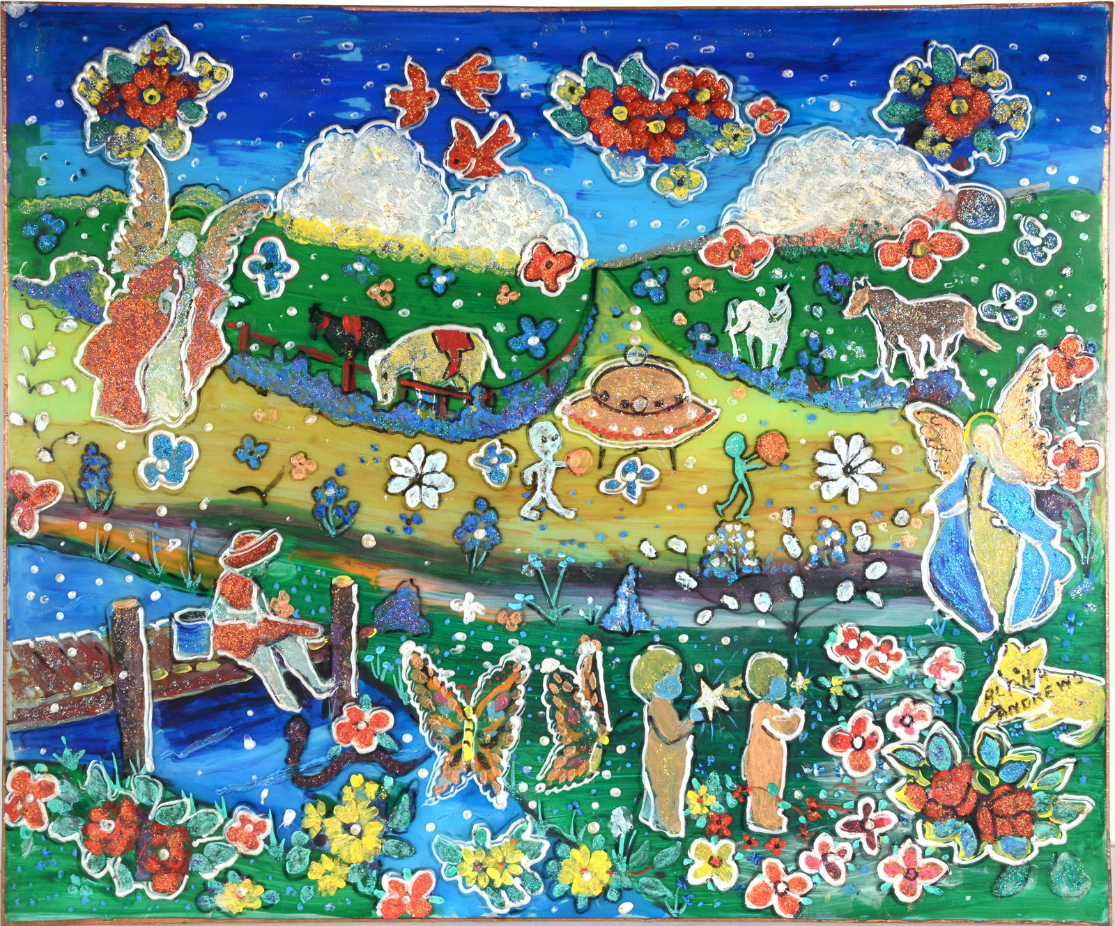 Alpha Andrews. UFO In The Countryside. (1 of 3)