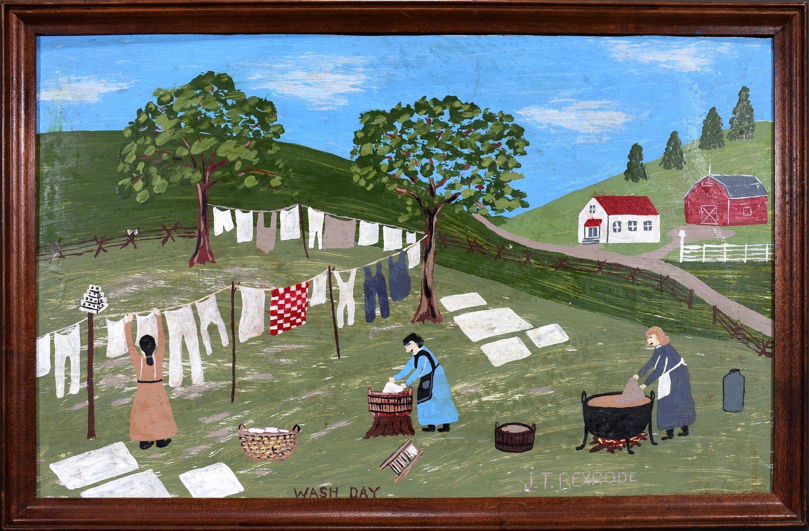 J.T. Rexrode. Wash Day. (1 of 4)