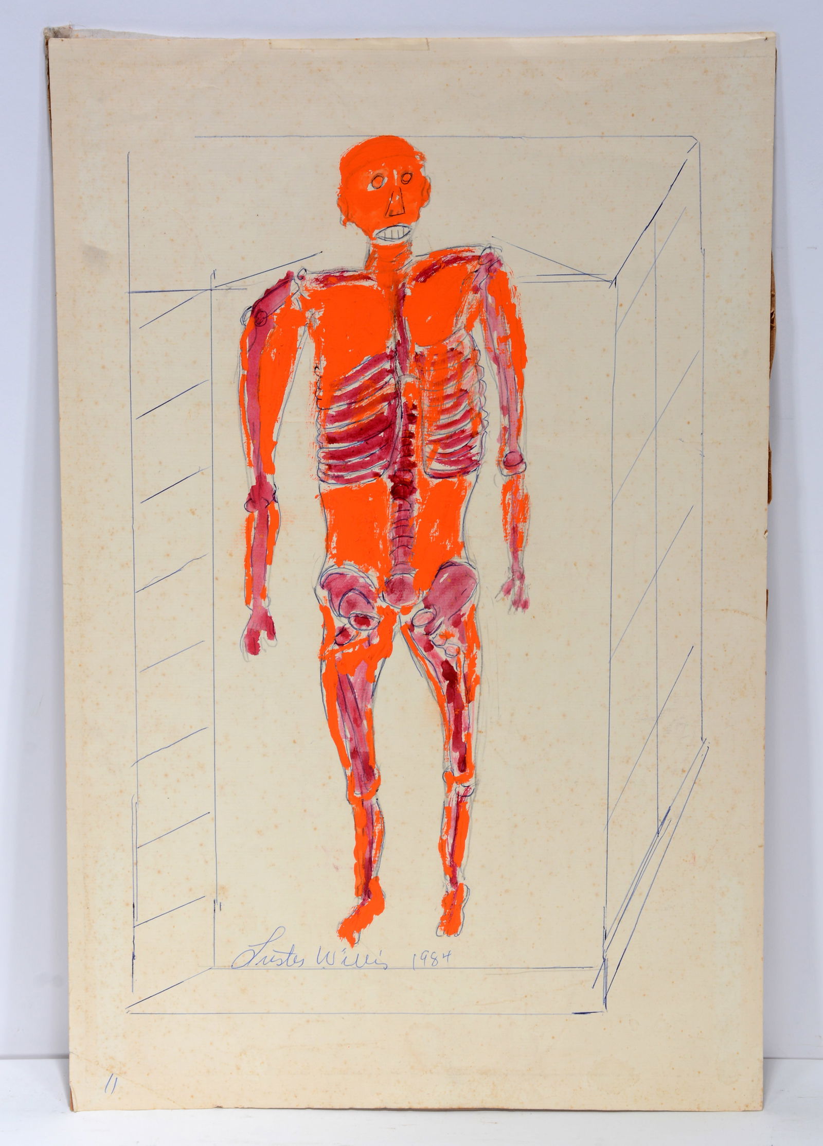 Luster Willis. Skeleton In A Box. (1 of 2)