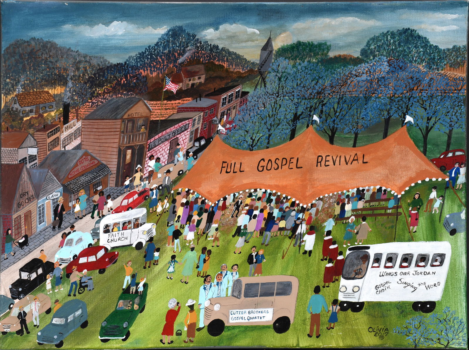 Olivia Thomason. Lets Go Down To The River and Pray. (1 of 3)