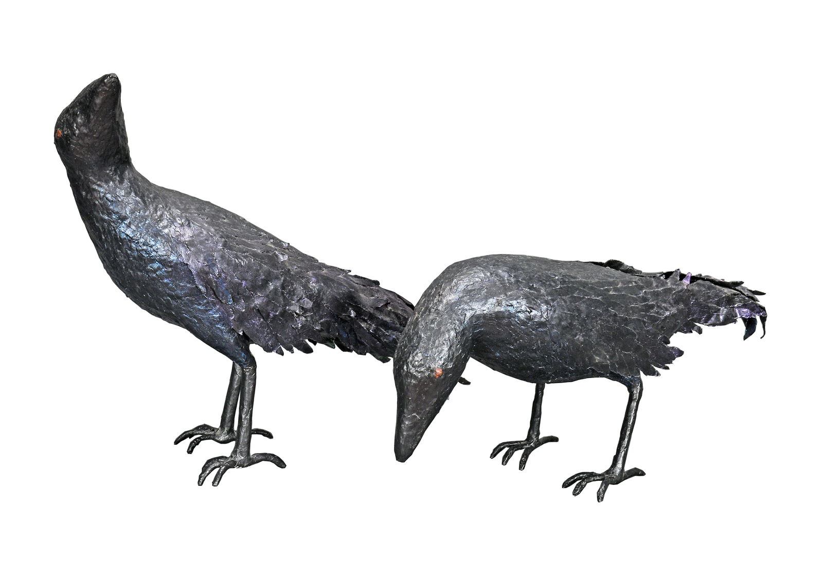 Merri Herbert. Pair of Black Crows. (1 of 2)