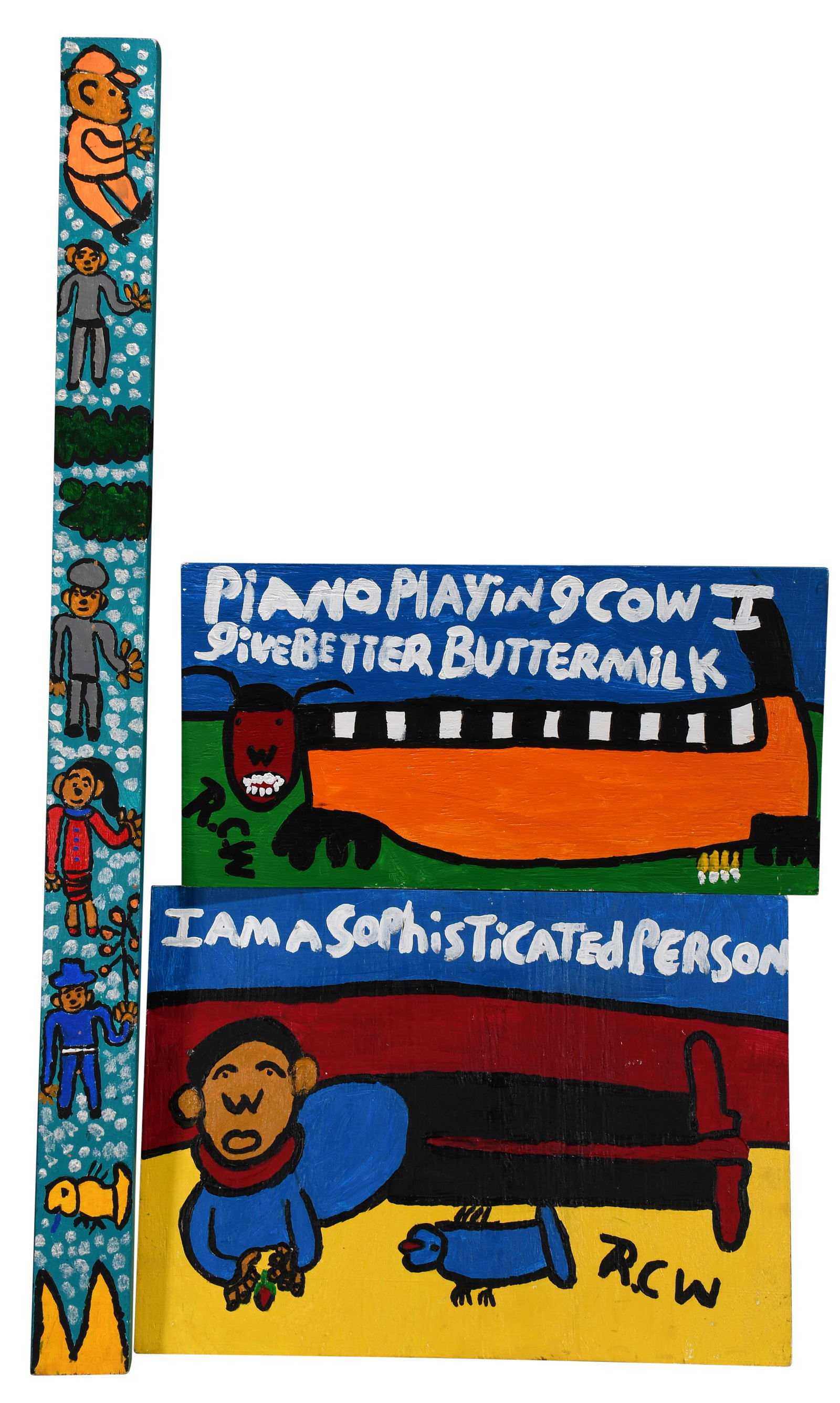 Ruby Williams. Three Paintings. (1 of 2)