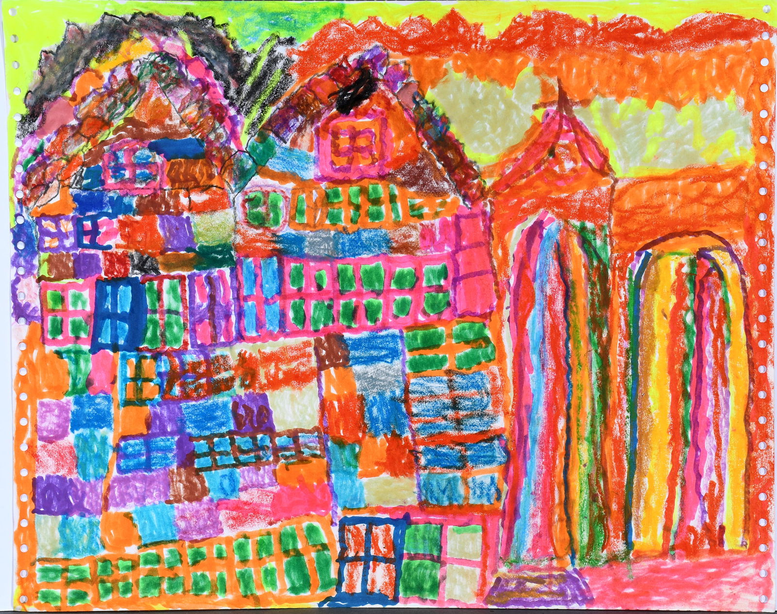 Benjamin Bonjour. Colorful House. (1 of 2)