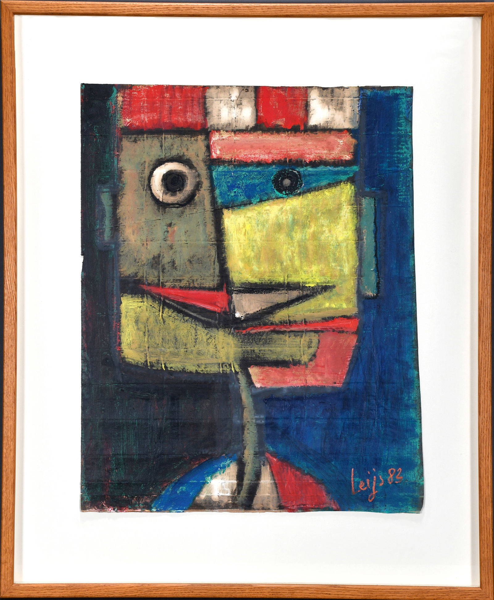 Bernard Leijs. Cubist Face. (1 of 3)