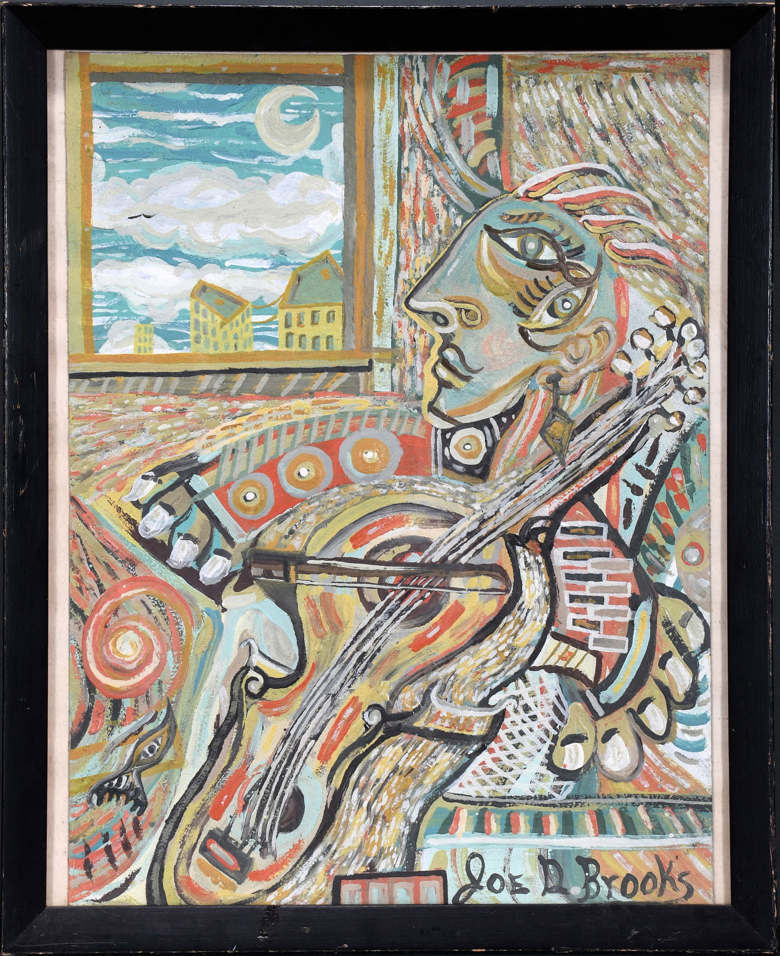 Joe D. Brooks. Cellist. (1 of 2)