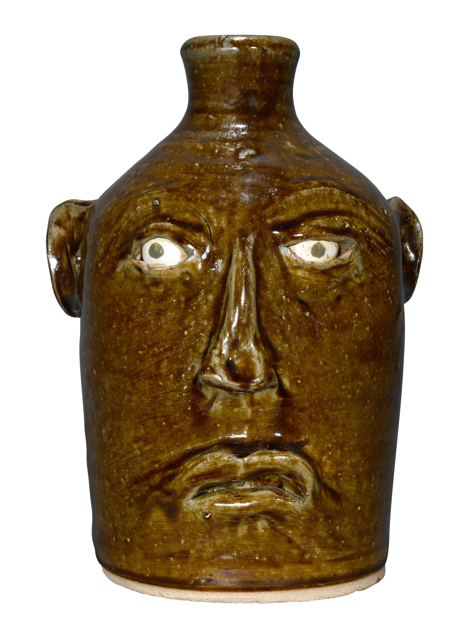 David Meaders Primitive Face Jug. (1 of 5)