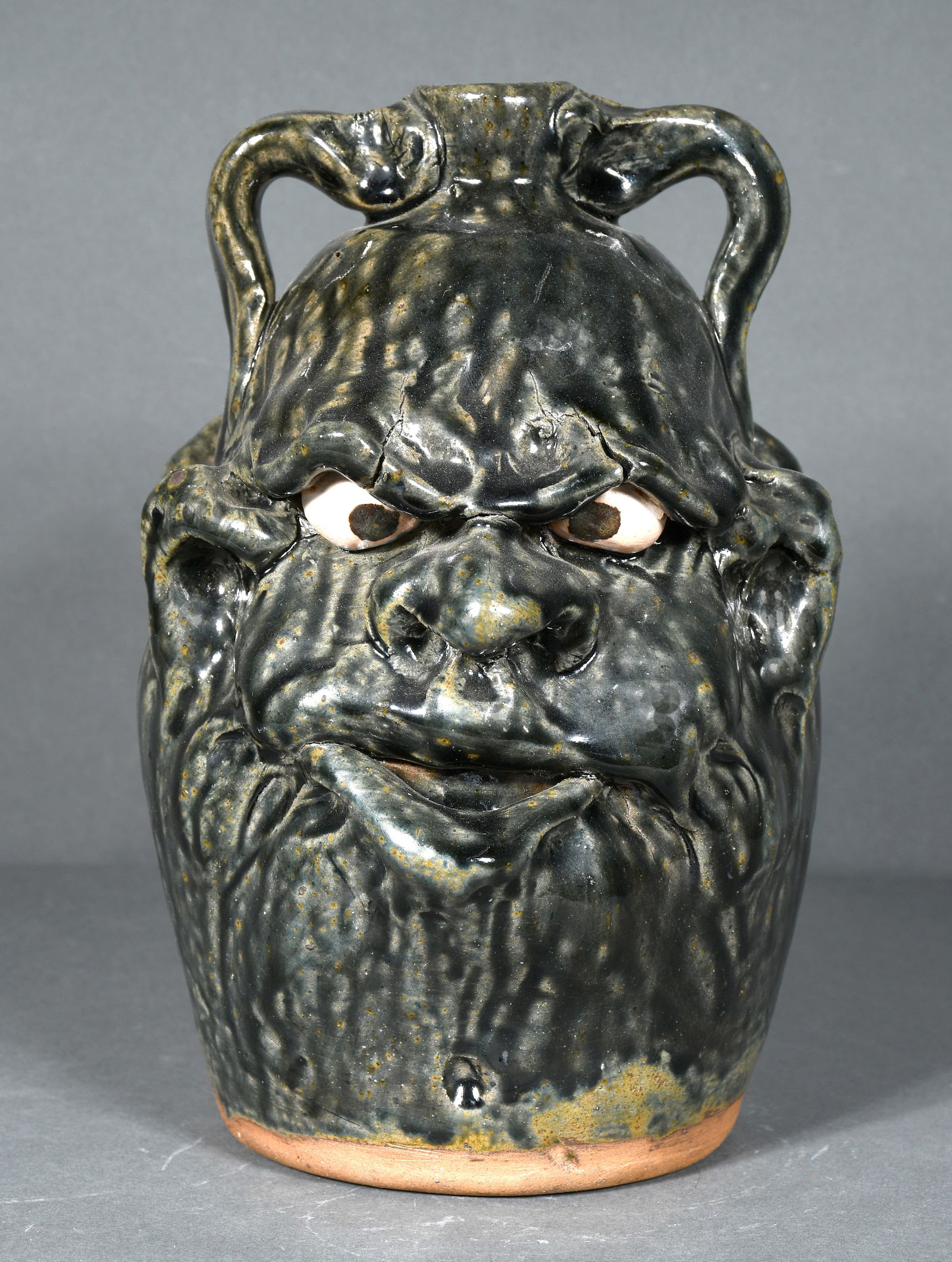 Clete Meaders Jr.  Double-Face Jug. (1 of 4)