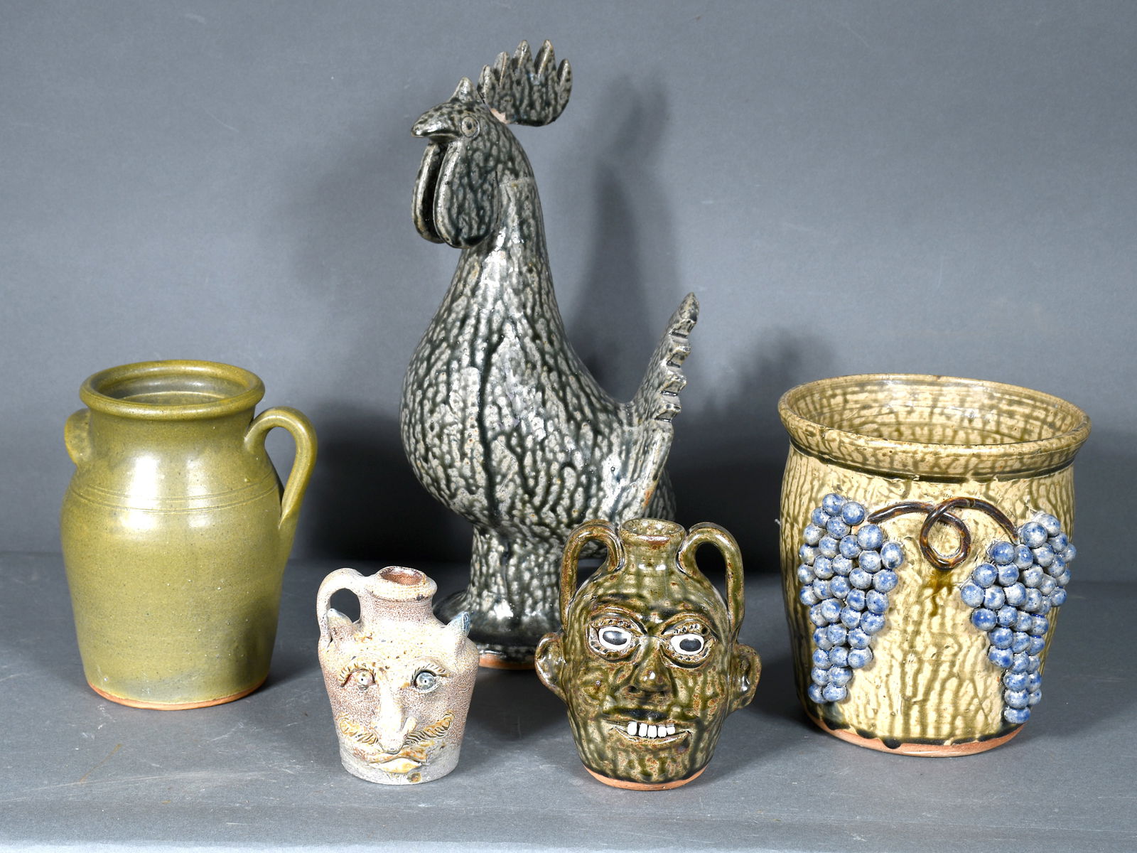 Edwin, Clete, John Meaders.  Group of Five Works. (1 of 4)