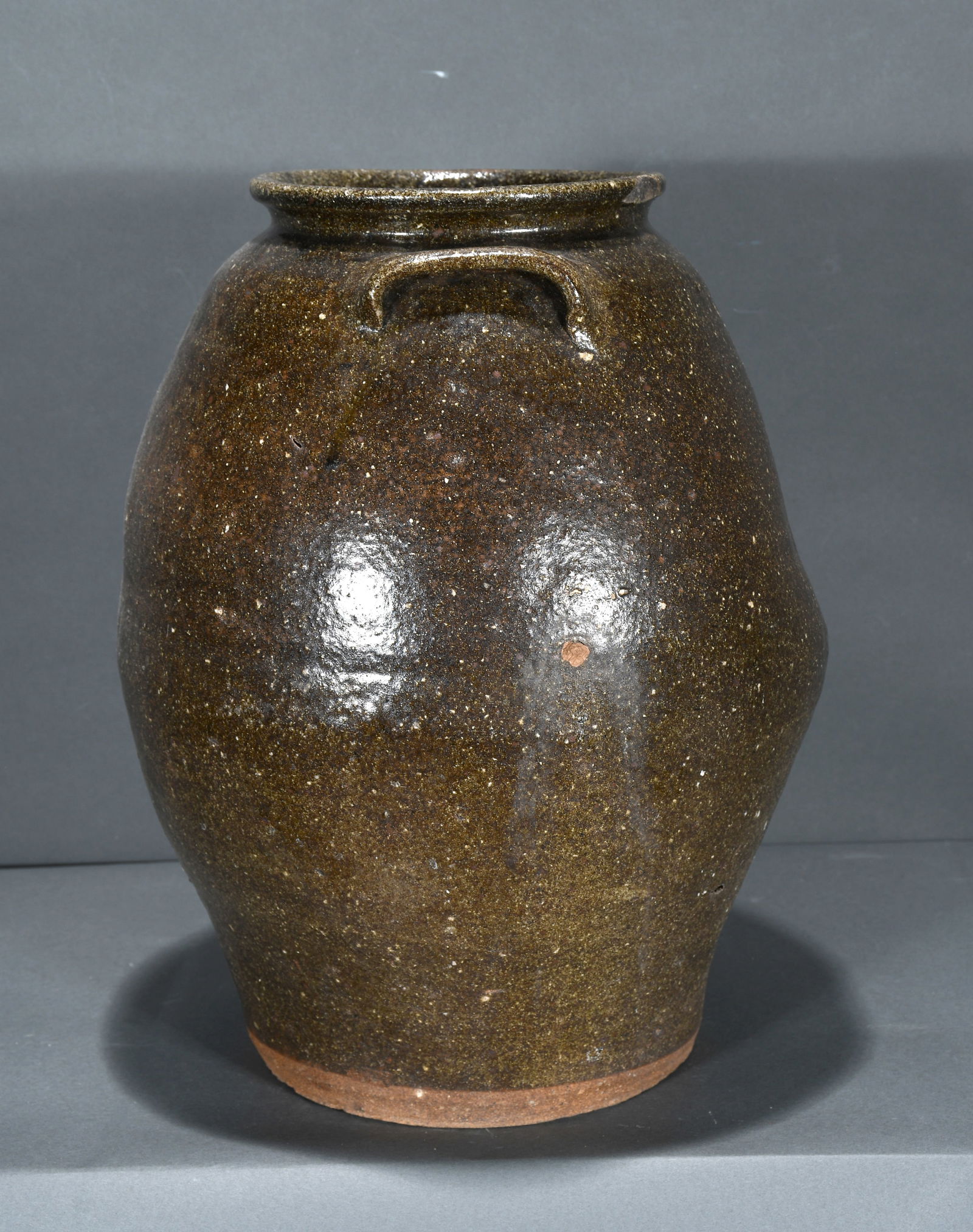 Anonymous.  Large Odd Shaped Churn. (1 of 5)