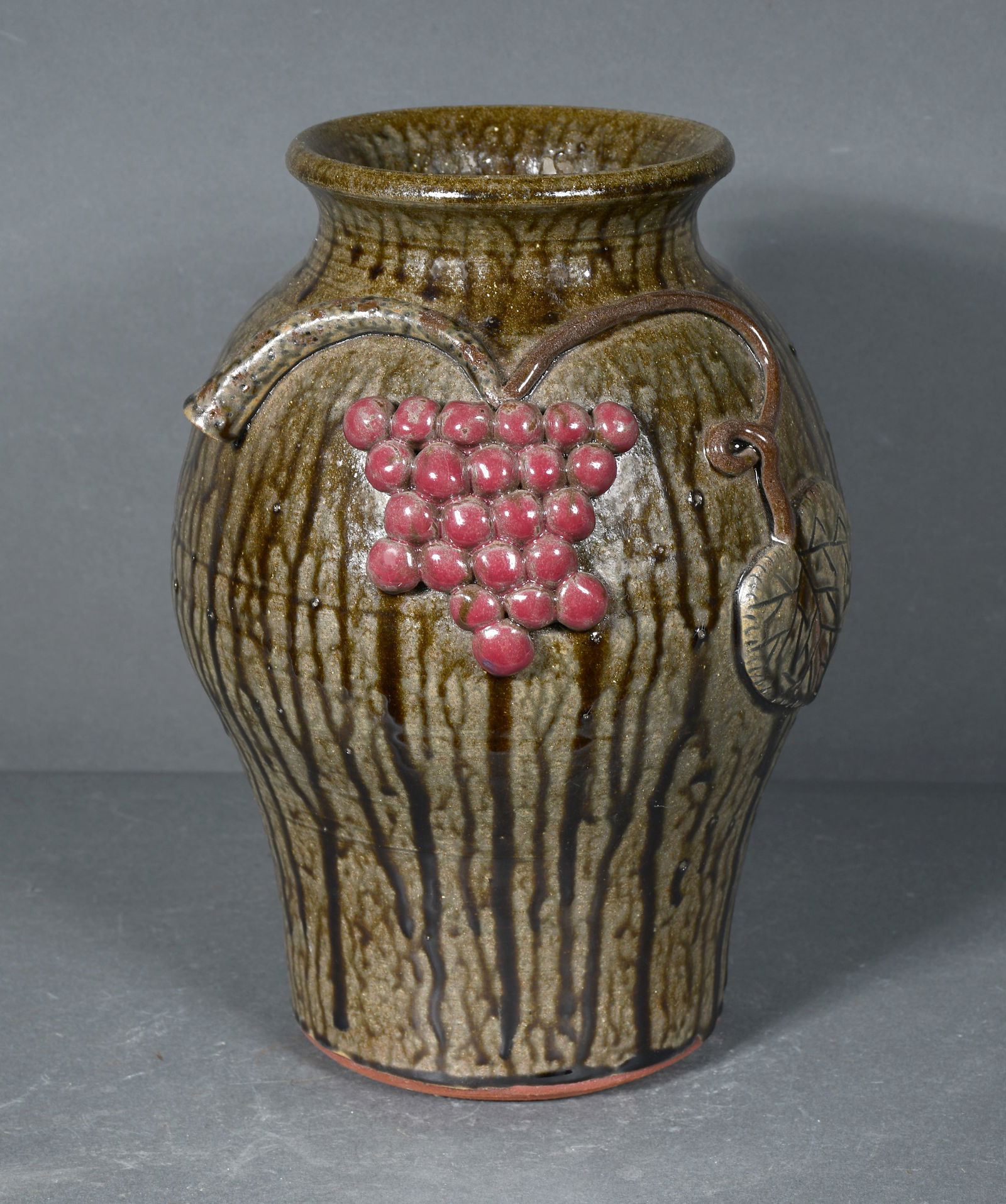 Harold Ferguson.  Large Grape Vase. (1 of 2)