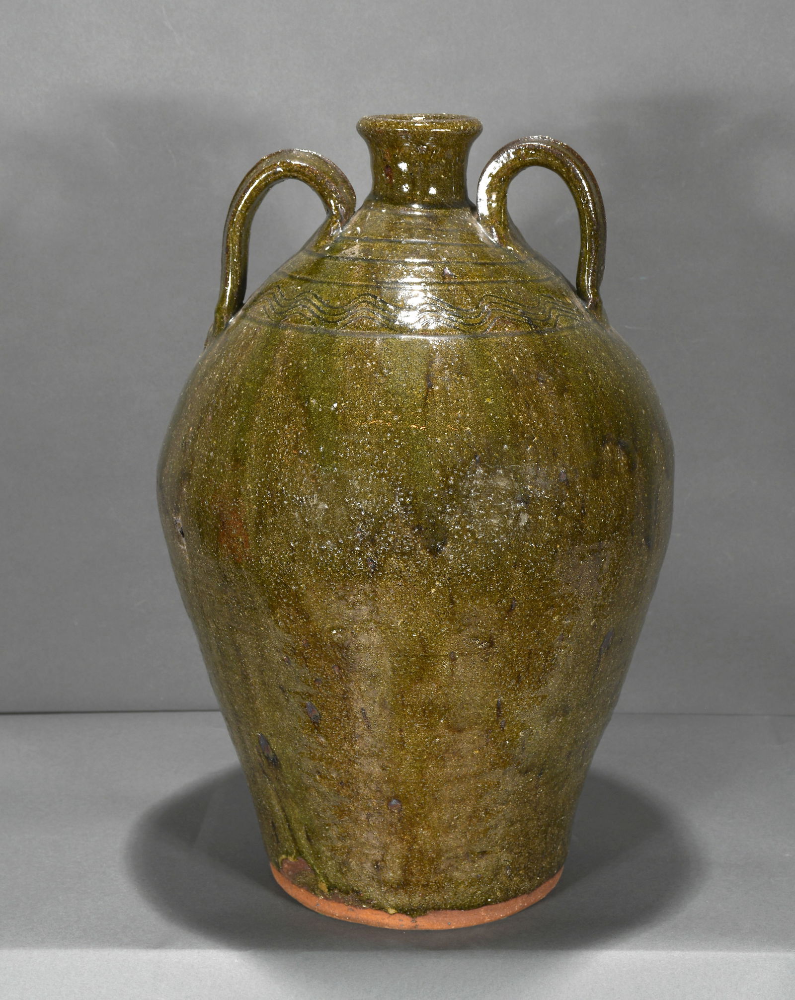 B.B. Craig.  5 Gallon Double Handle Sorghum Jug. (1 of 4)