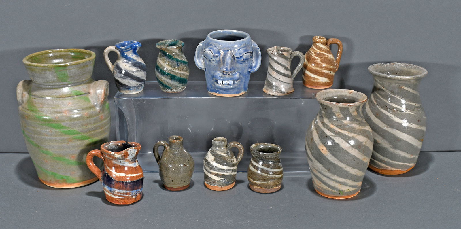 B.B. Craig.  Ten Small and Mini Jugs. (1 of 2)