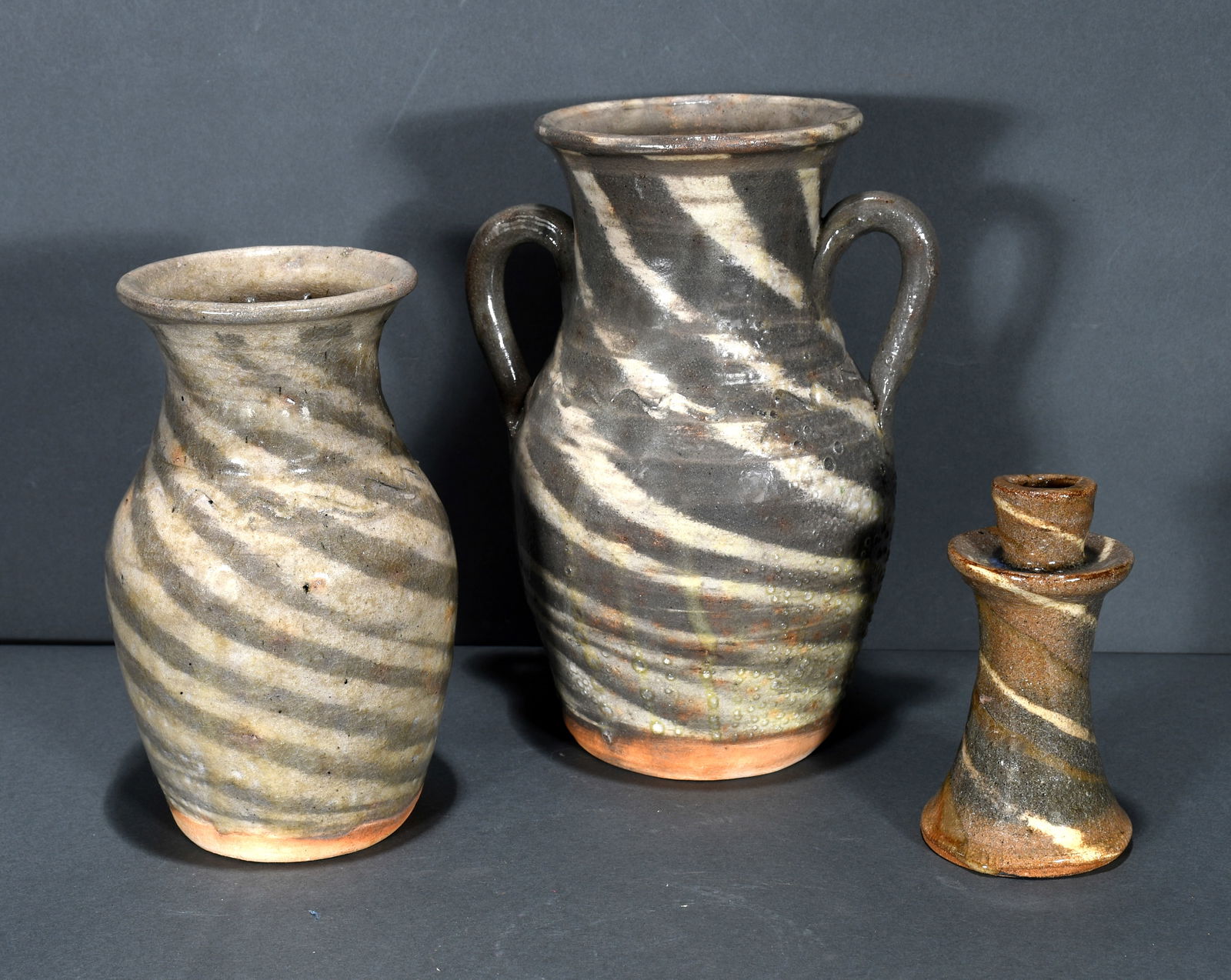 B.B. Craig.  Three Swirled Pieces. (1 of 2)