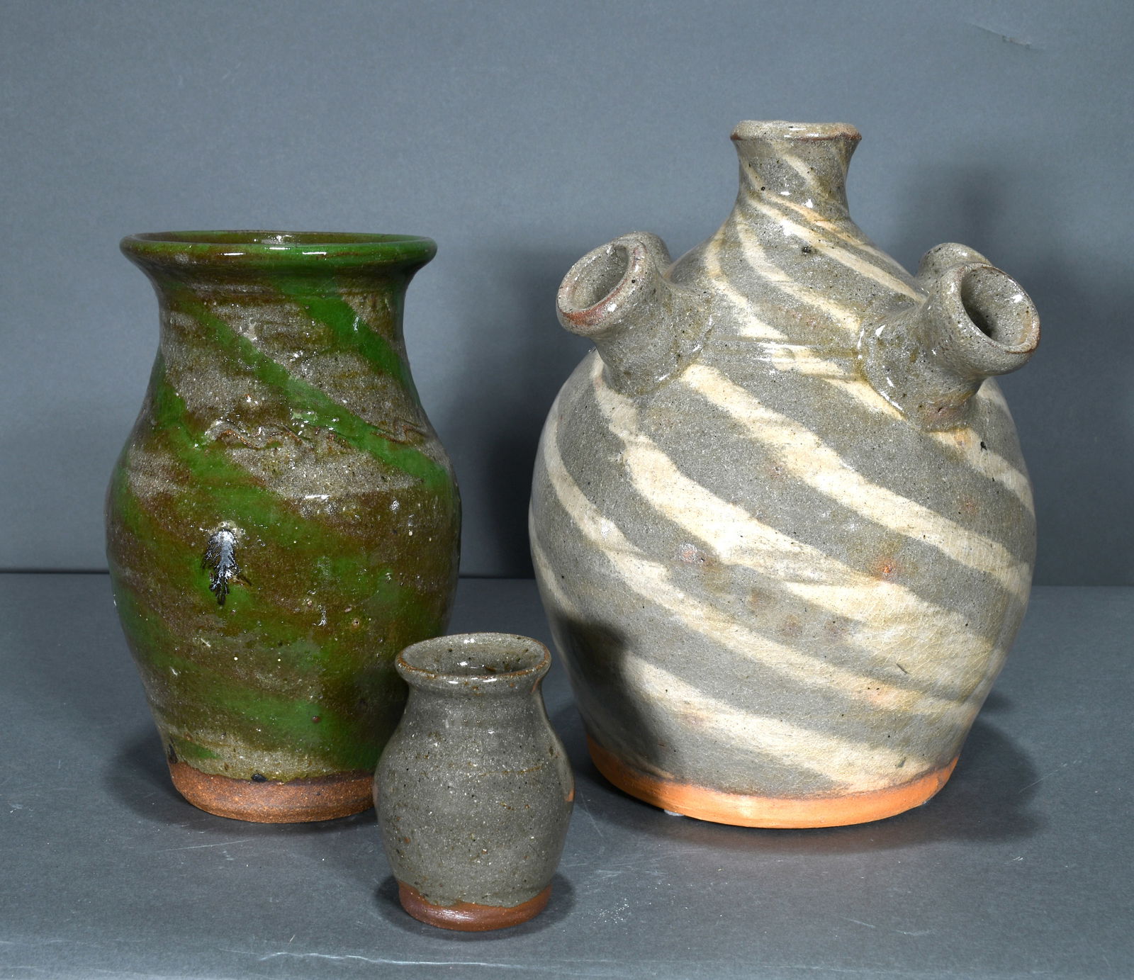 B.B. Craig.   Wedding Vase and Two Utilitarian Vases. (1 of 2)