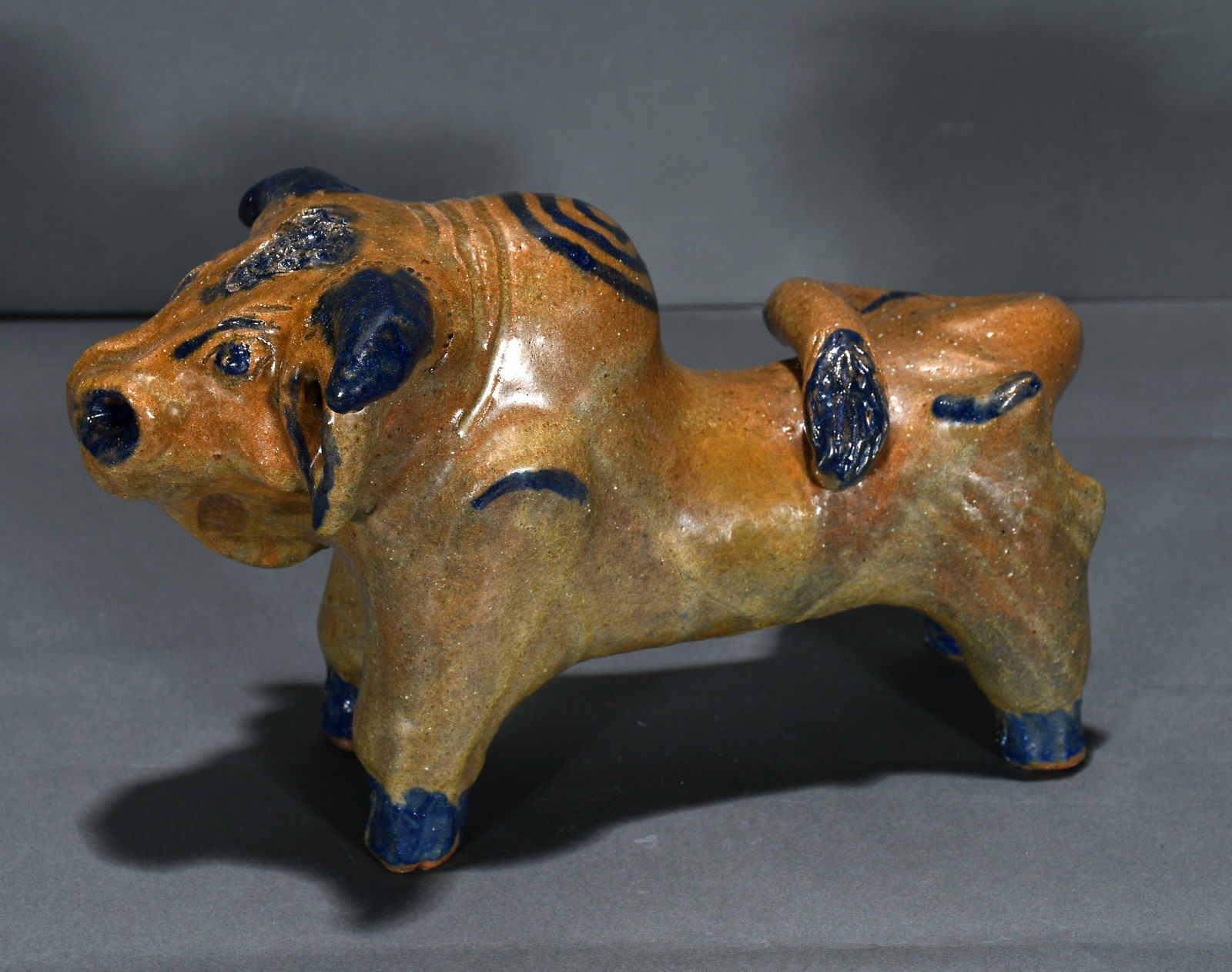 Billy Ray Hussey. Bull.: Billy Ray Hussey. Bull. Initialed and numbered, #61. Mint condition. 10. 5" w x 7.5" h. Est. $200-400. Ship: $55