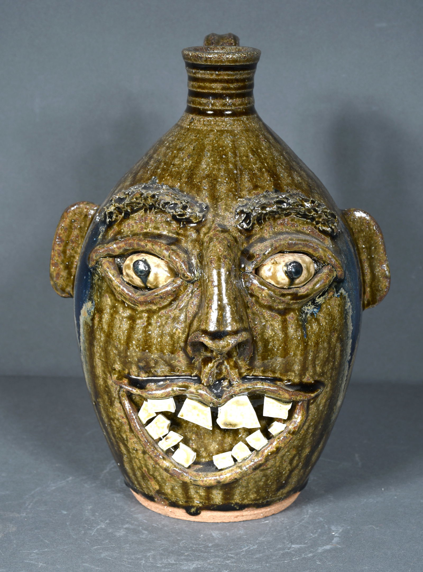 Michael Ball.  Face Jug. (1 of 2)