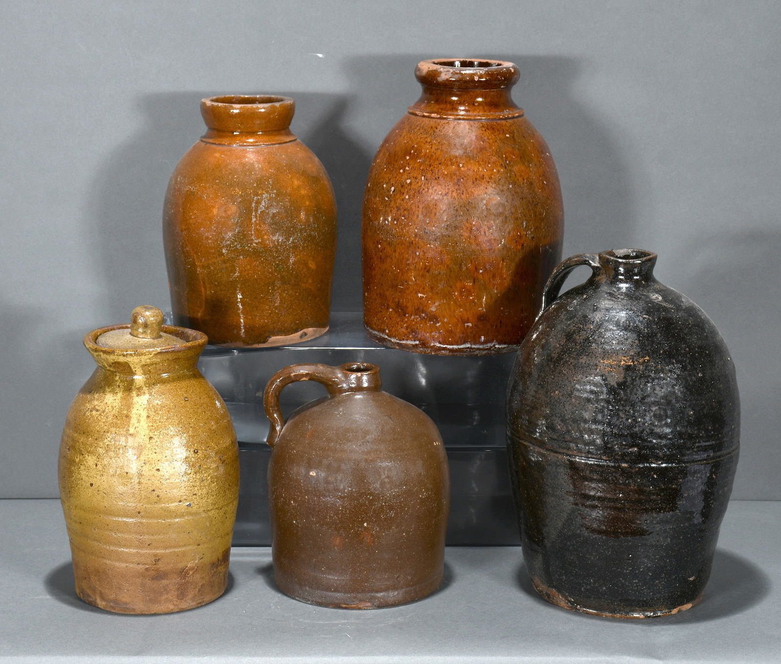 Anonymous.  Group of Five Utilitarian Works. (1 of 2)