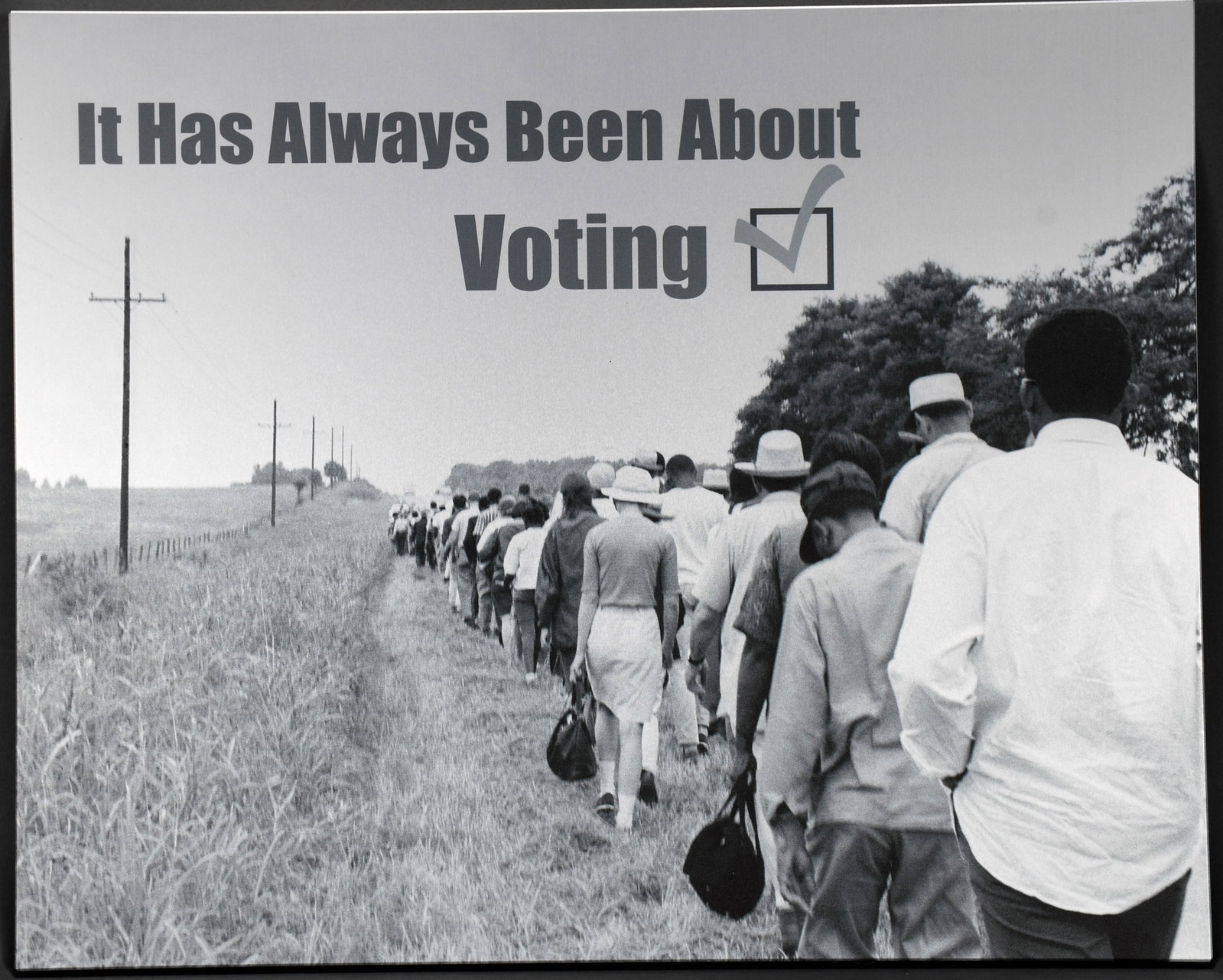 Robert J. Brand. It Has Always Been About Voting: Scenes From the Meredith March, MS 1966.: Robert J. Brand. It Has Always Been About Voting: Scenes From the Meredith March, Mississippi, 1966. 2012. #12 of 40 sets. 10 Artists. Proofs Heartfield Edition. A portfolio of photographs taken in Mi