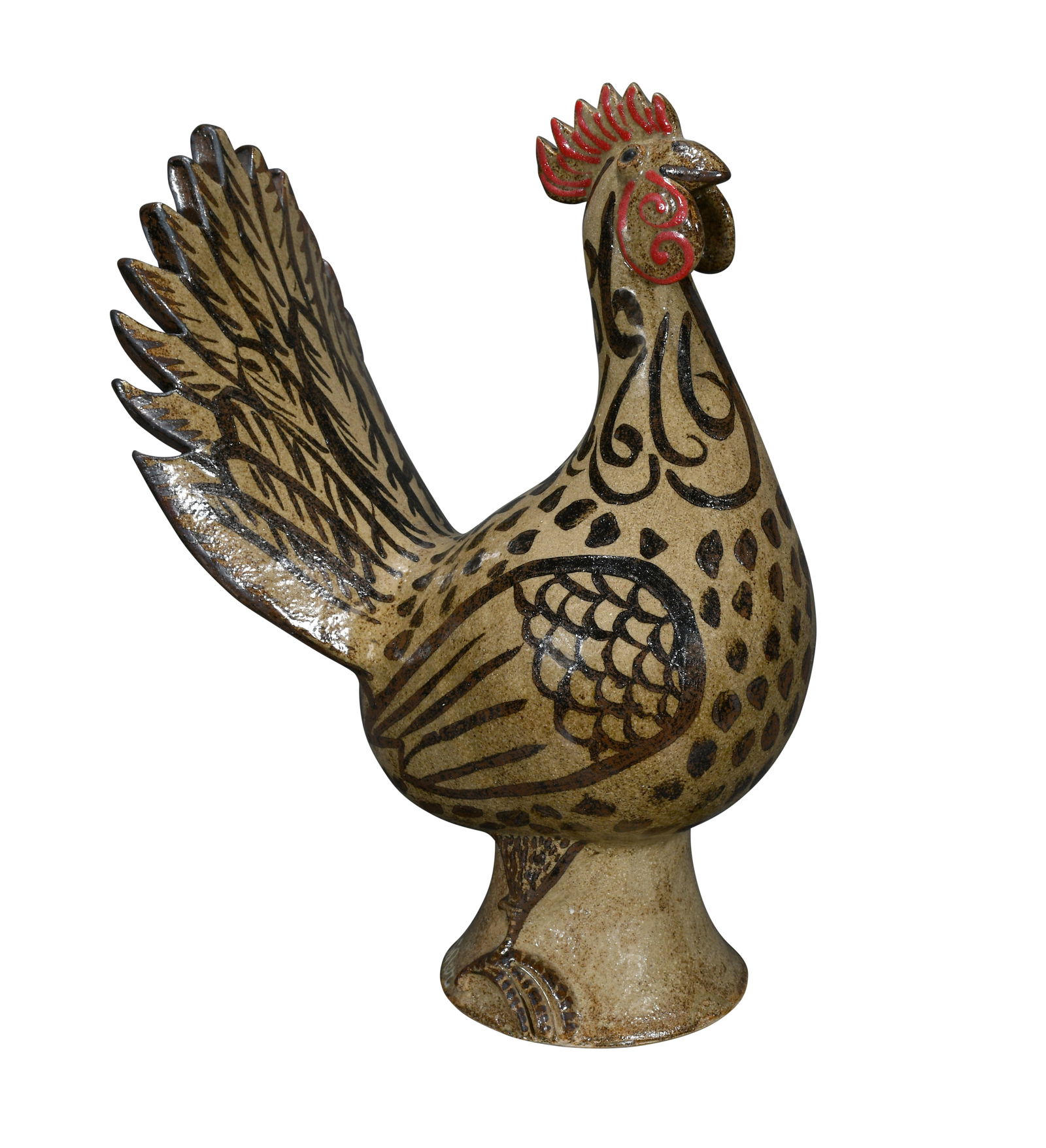 Michel Bayne. Decorated Rooster. (1 of 4)