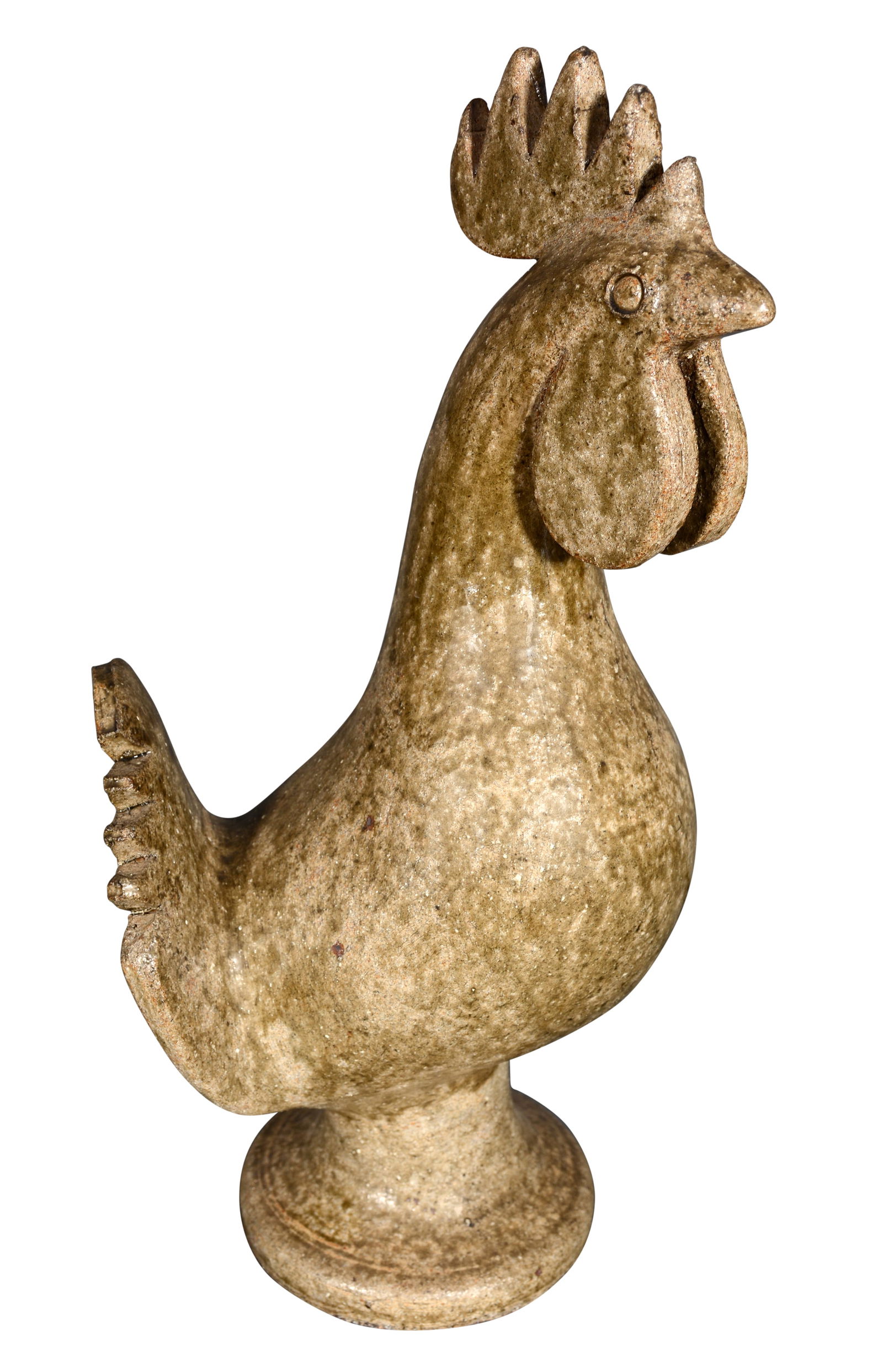 Edwin Meaders. Light Colored Green Early Rooster. (1 of 4)
