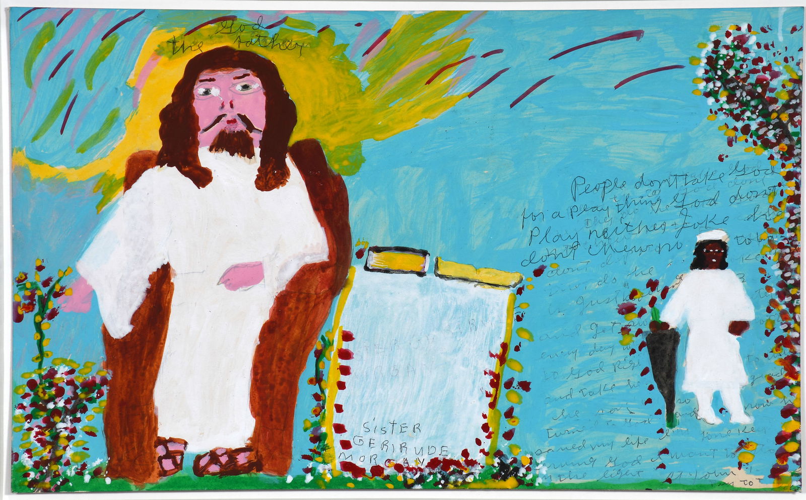 Sister Gertrude Morgan. God the Father. (1 of 10)