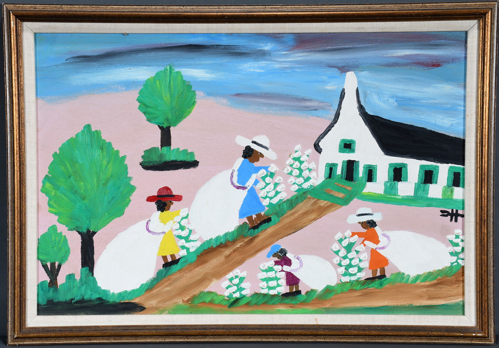 Clementine Hunter. Picking Cotton. (1 of 8)