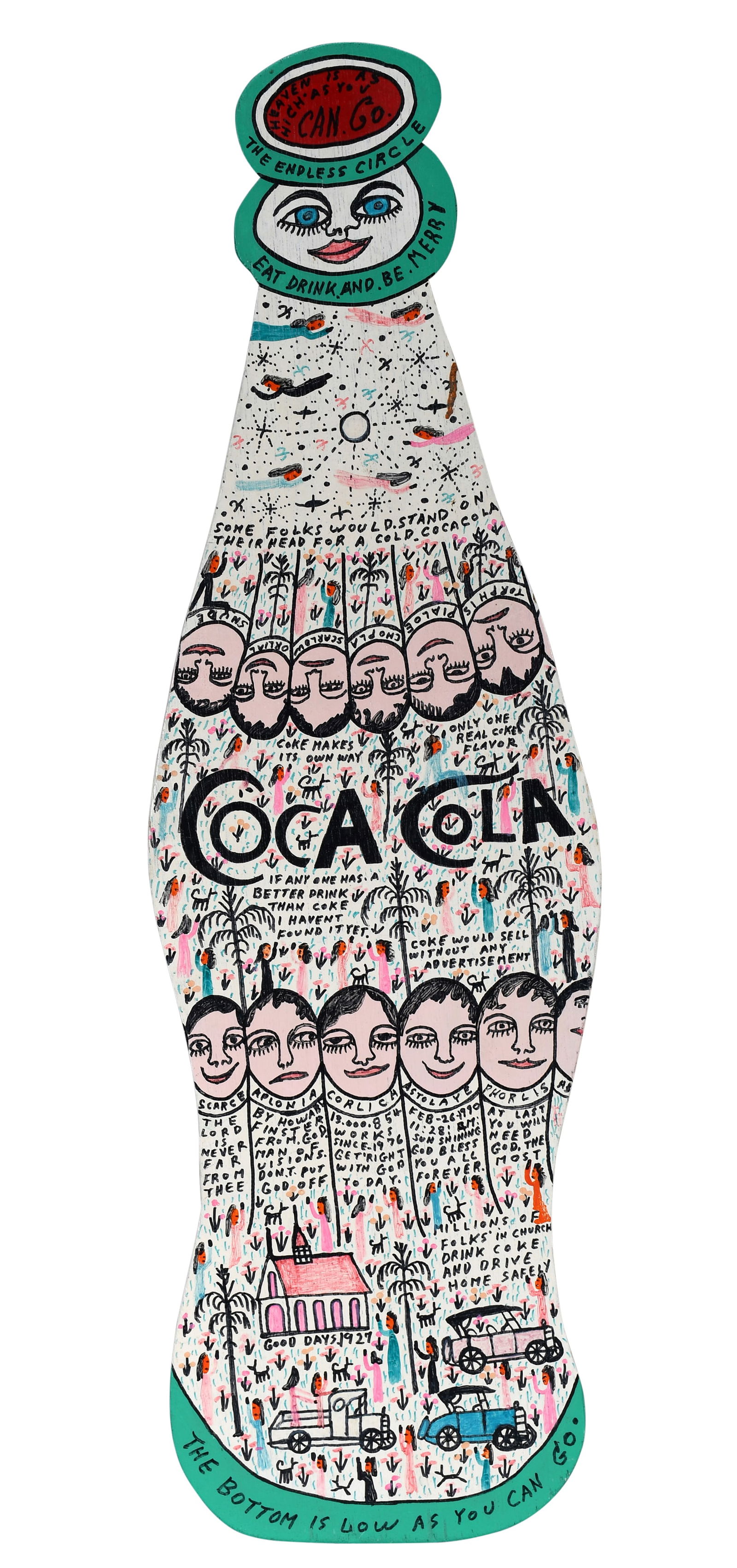 Howard Finster. Coca-Cola. (1 of 6)