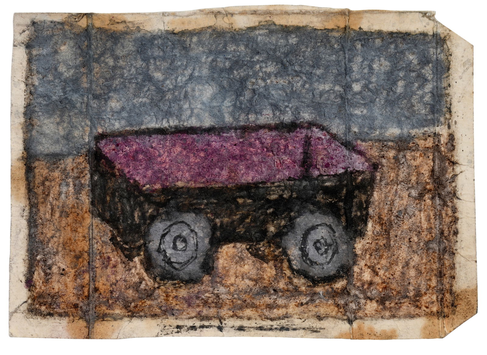 James Castle. Wagon. (1 of 6)