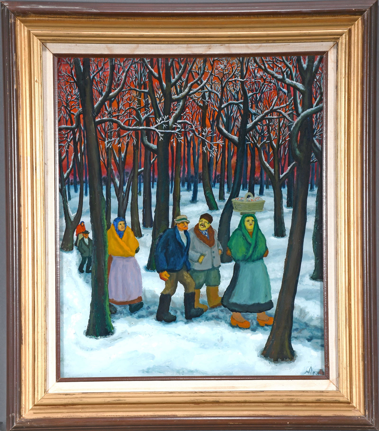 Franjo Mraz. Winter Walk. (1 of 5)