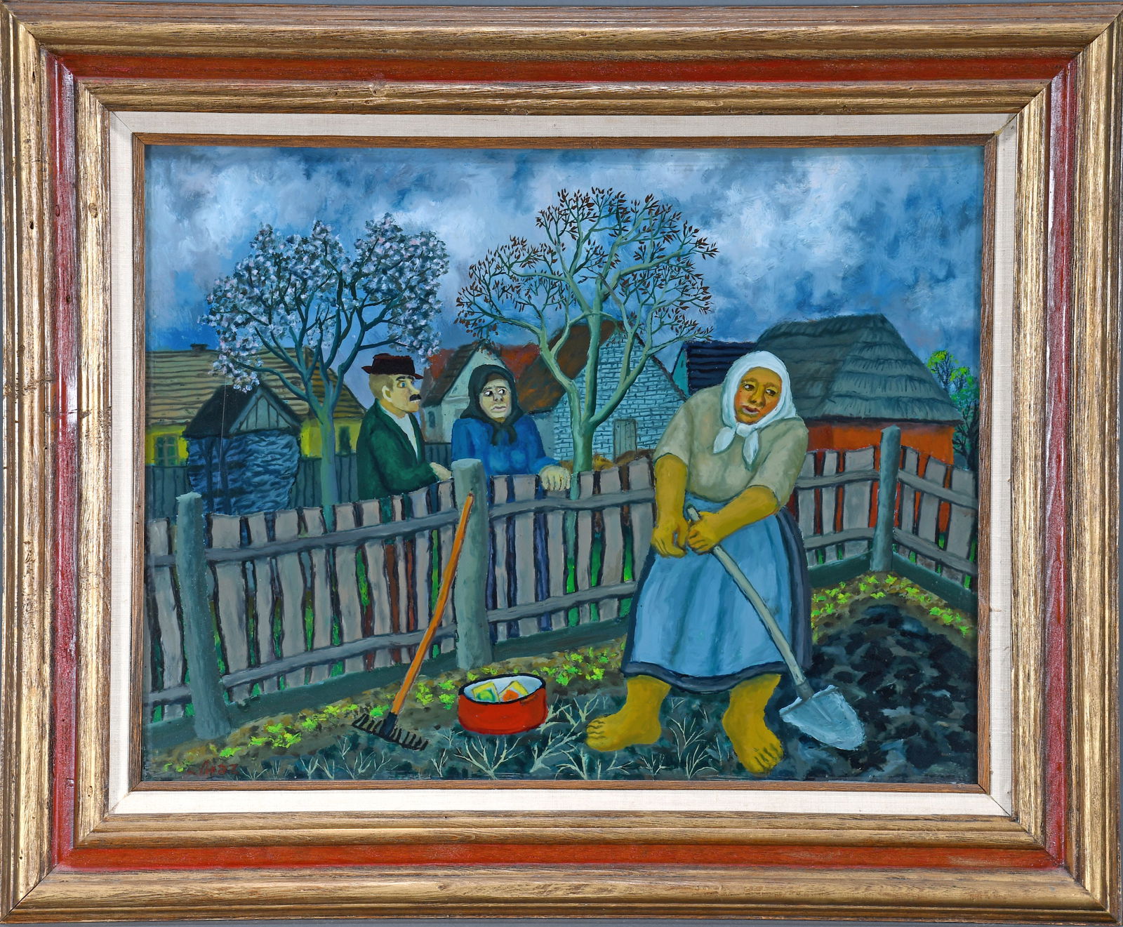 Franjo Mraz. Gardening. (1 of 4)