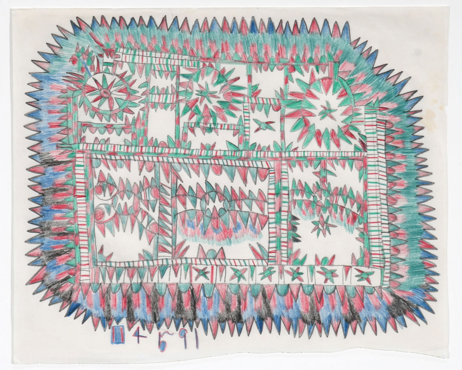 Frank Jones. Abstract Prison Cell. (1 of 6)