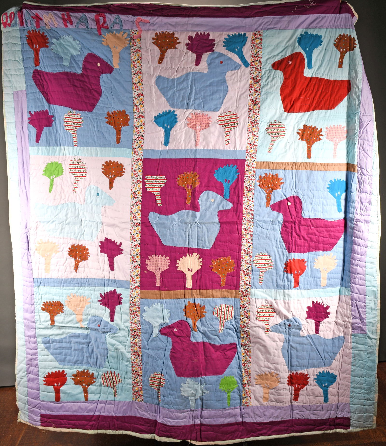 Sarah Mary Taylor. Duck Quilt. (1 of 6)