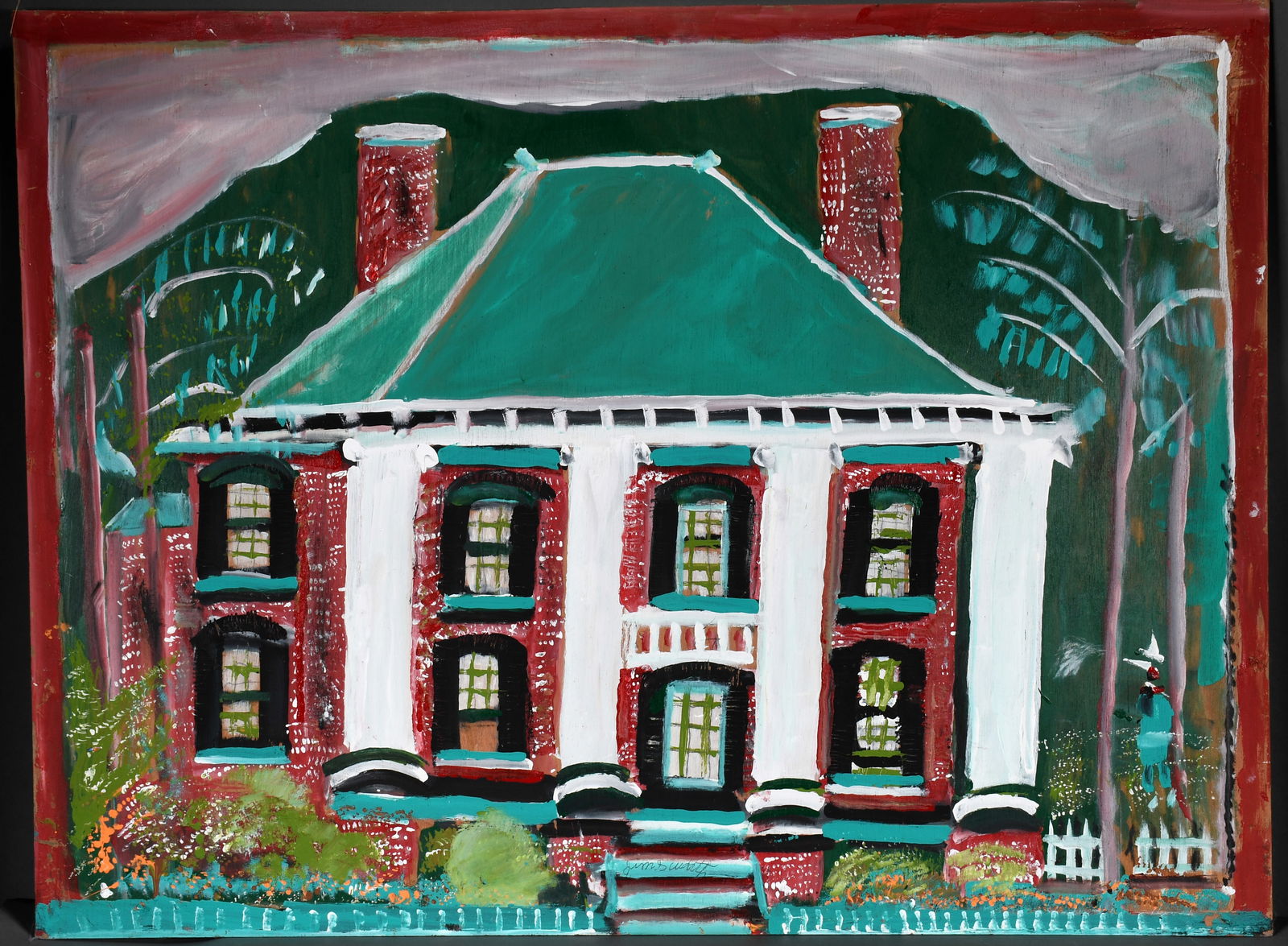 Jimmy Lee Sudduth. Southern Mansion. (1 of 6)
