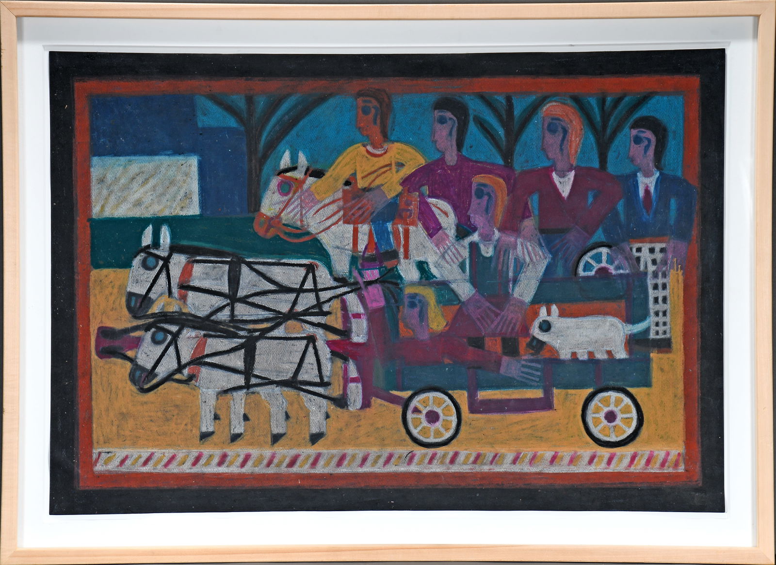 Eddie Arning. Lyndon B. Johnson Family Portrait. (1 of 6)