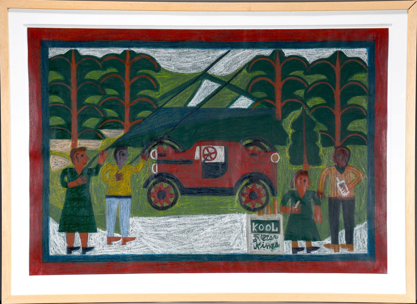 Eddie Arning. Kool Cigarette Ad. (1 of 4)