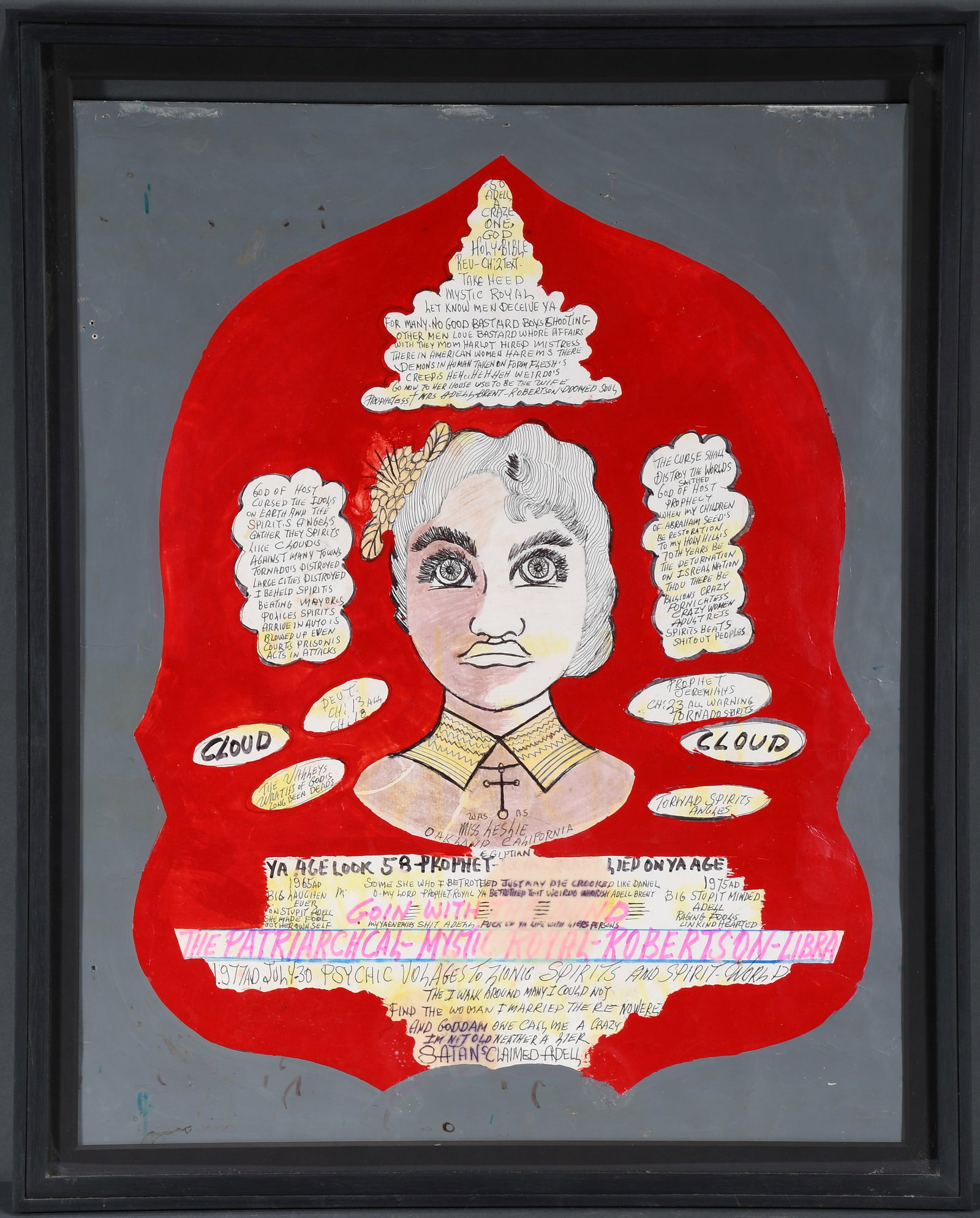 Prophet Royal Robertson. Miss Leslie and Calendar. (1 of 6)