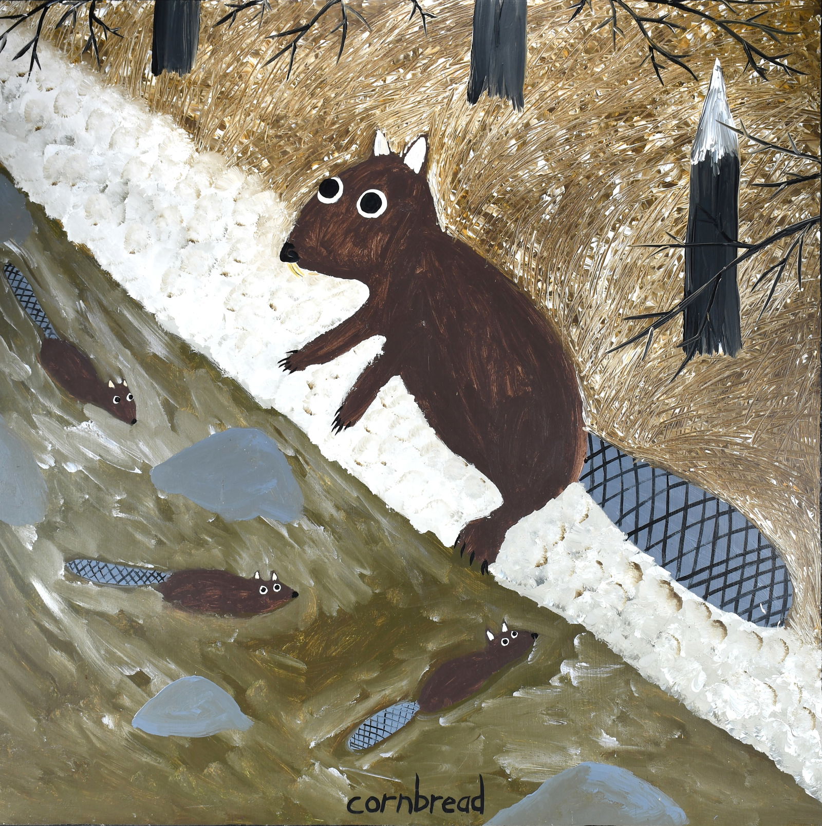 John 'Cornbread' Anderson. Momma Beaver. (1 of 5)